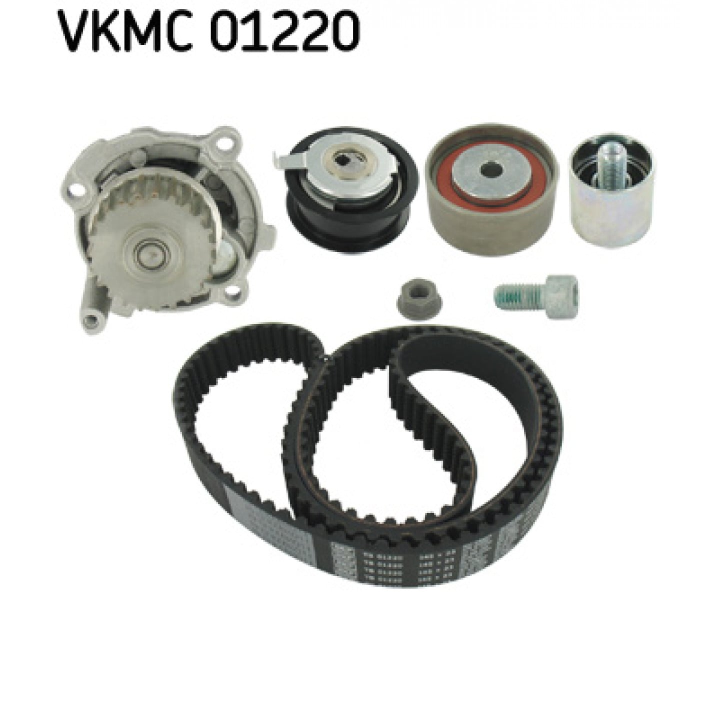 Vodní čerpadlo a sada rozvodového řemene SKF VKMC 01220
