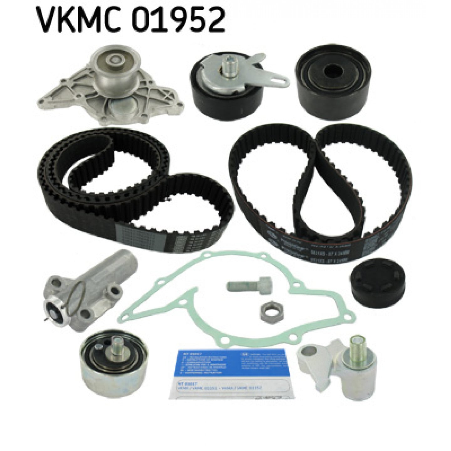 Wasserpumpe & Zahnriemensatz SKF VKMC 01952