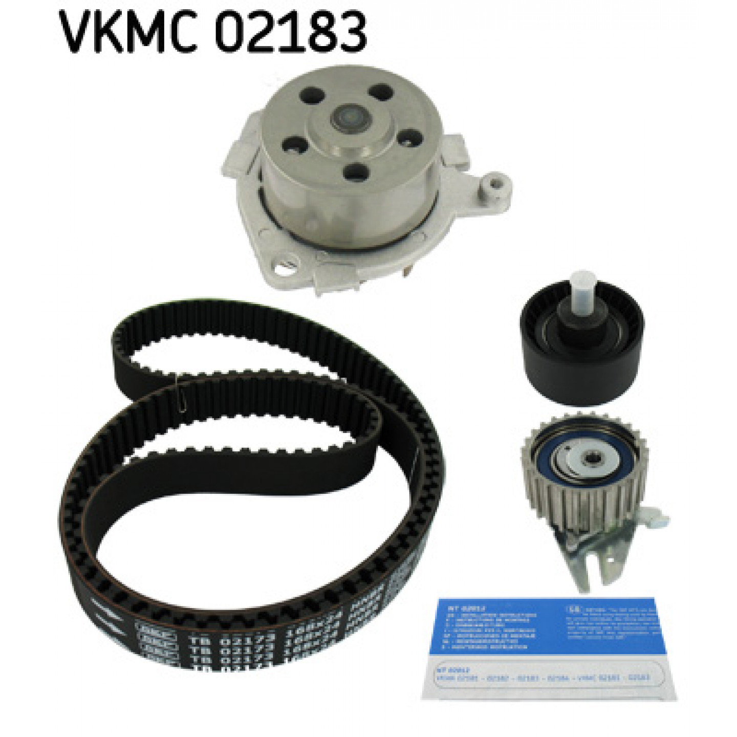 Wasserpumpe & Zahnriemensatz SKF VKMC 02183