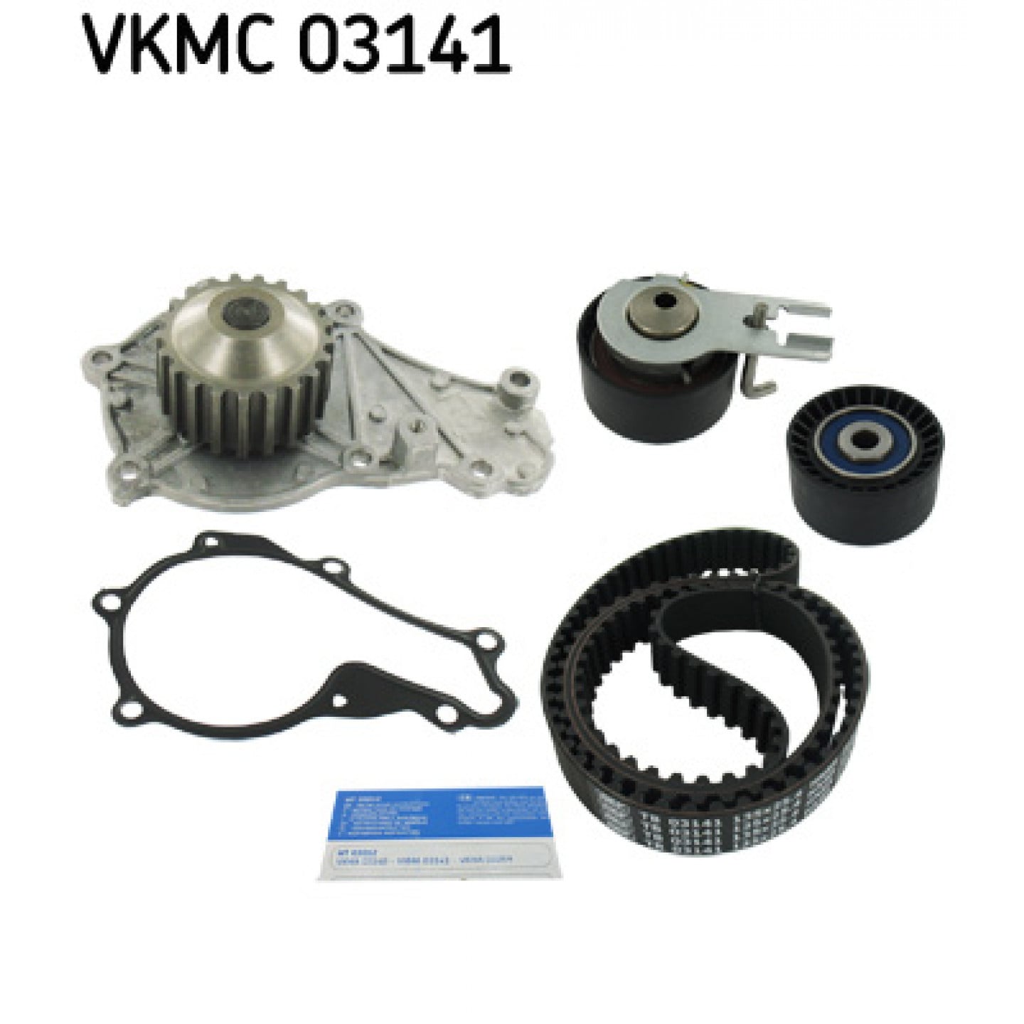 Vodní čerpadlo a sada rozvodového řemene SKF VKMC 03141