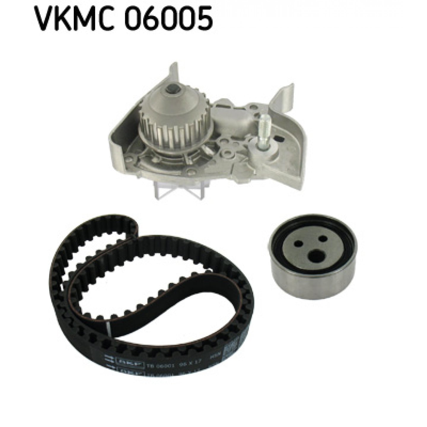 Vodní čerpadlo a sada rozvodového řemene SKF VKMC 06005