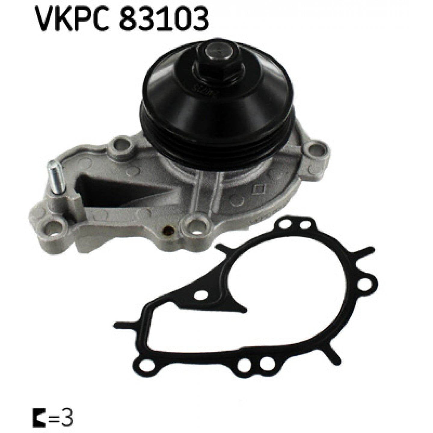 Waterpomp SKF VKPC 83103