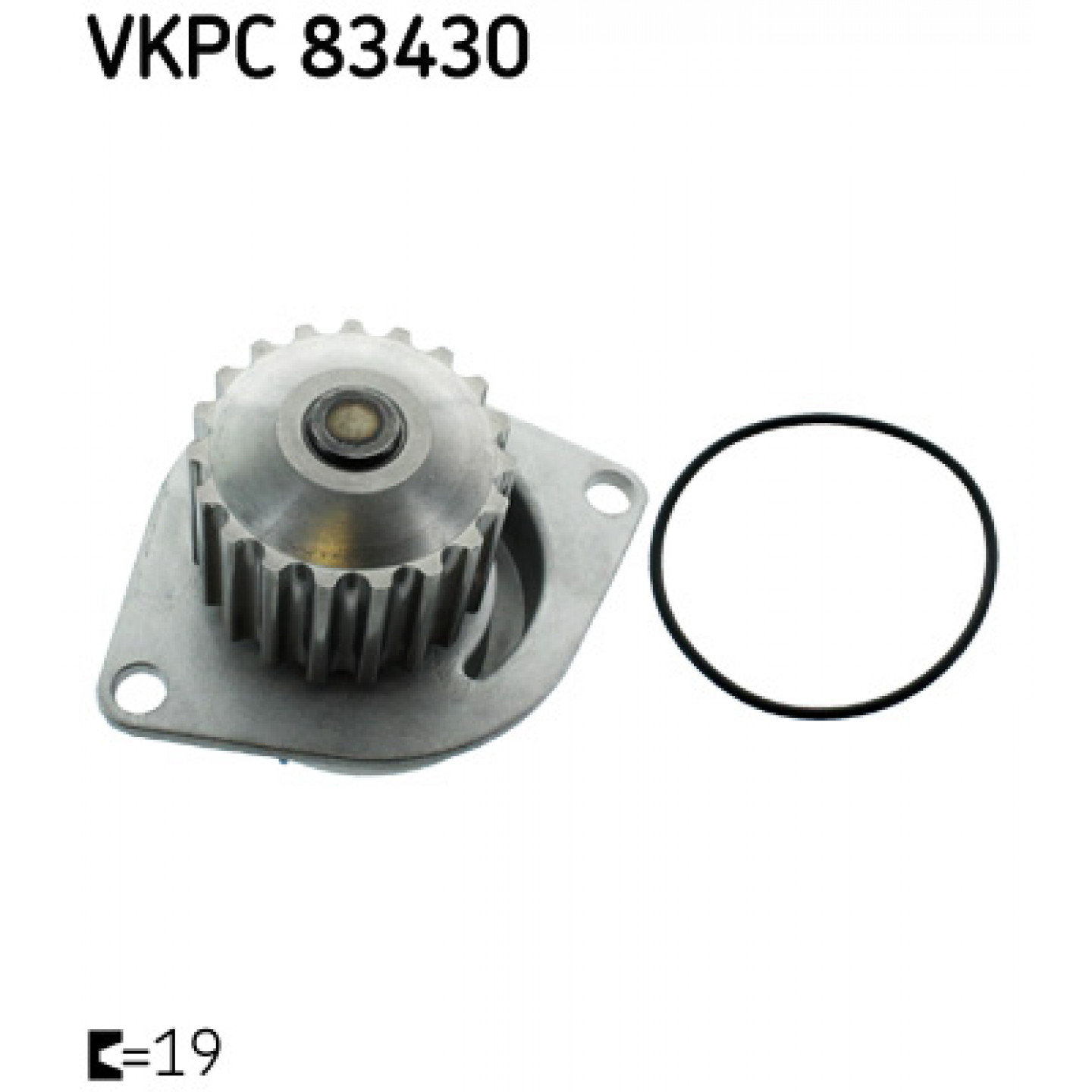 Waterpomp SKF VKPC 83430