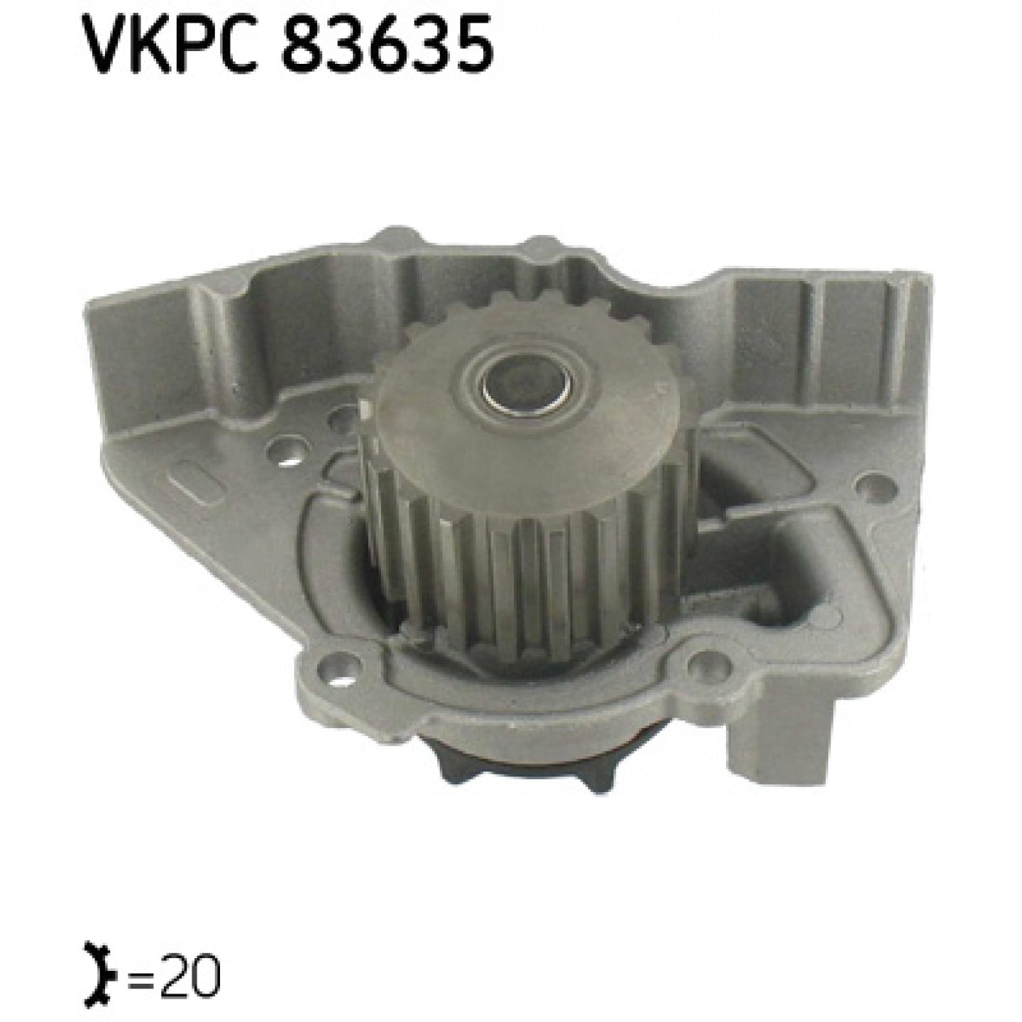 Vodní čerpadlo SKF VKPC 83635