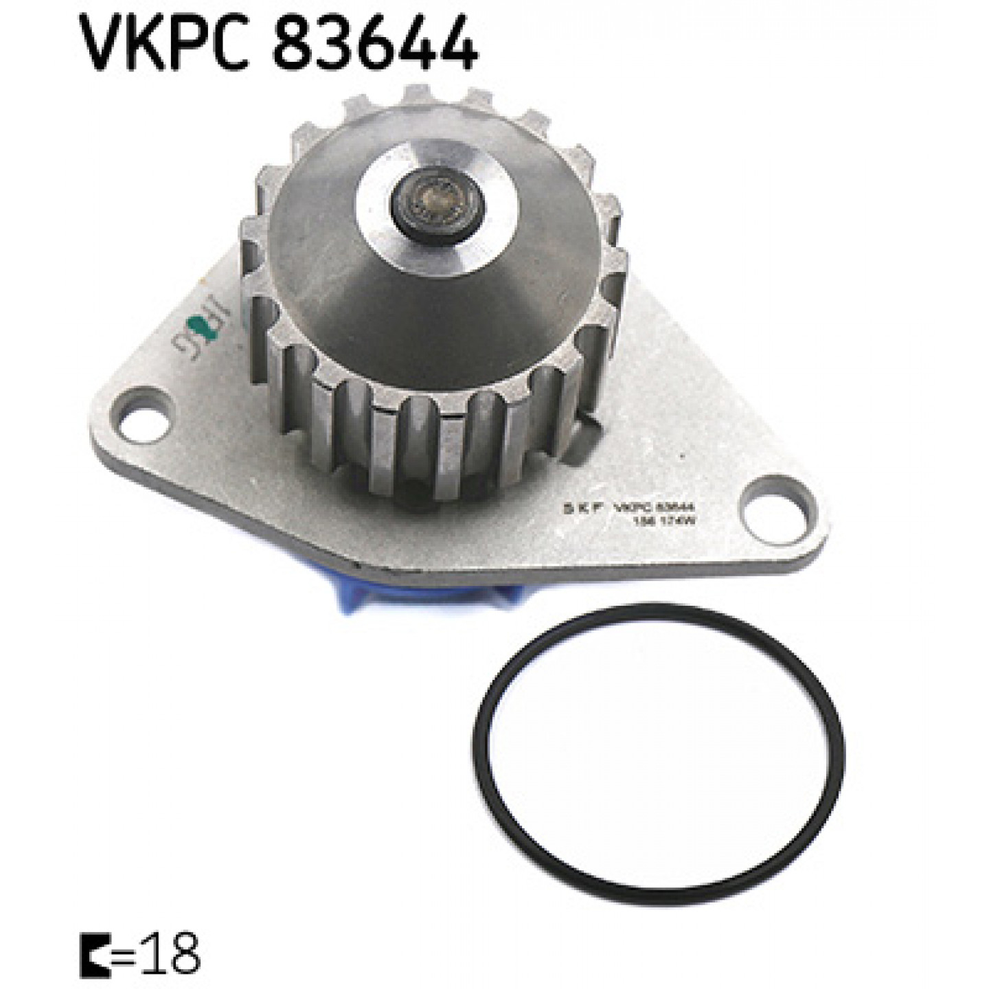 Wasserpumpe SKF VKPC 83644
