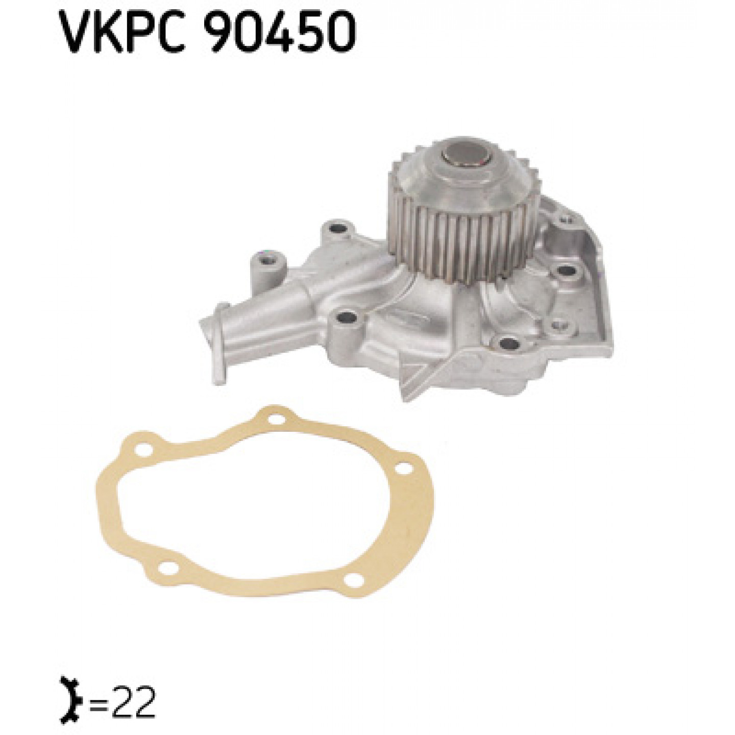 Wasserpumpe SKF VKPC 90450