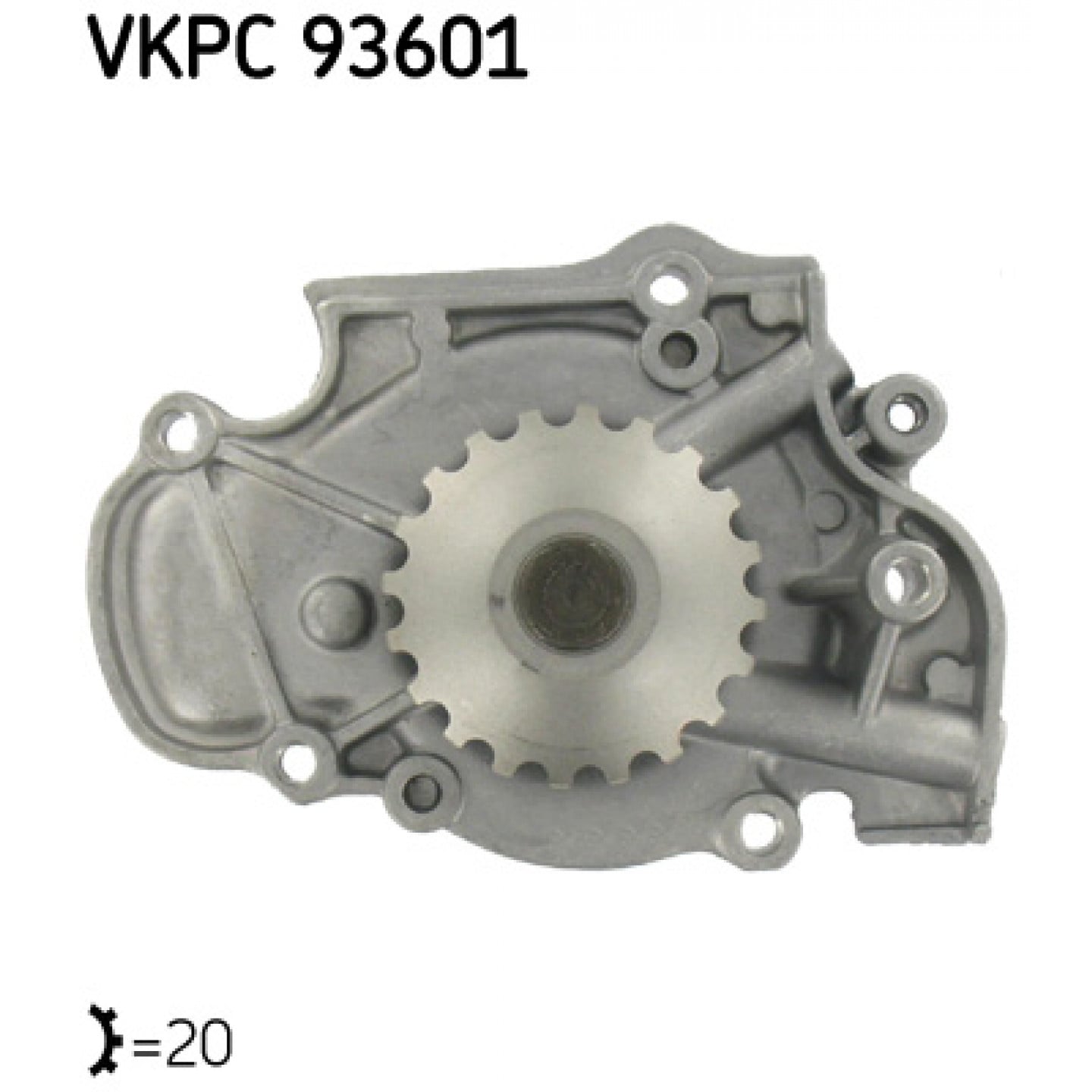 Vodní čerpadlo SKF VKPC 93601