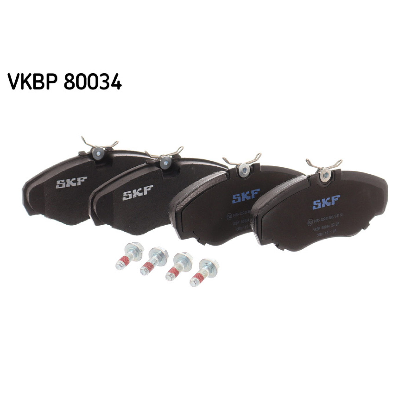 Kit pastiglie freno, Freno a disco SKF VKBP 80034