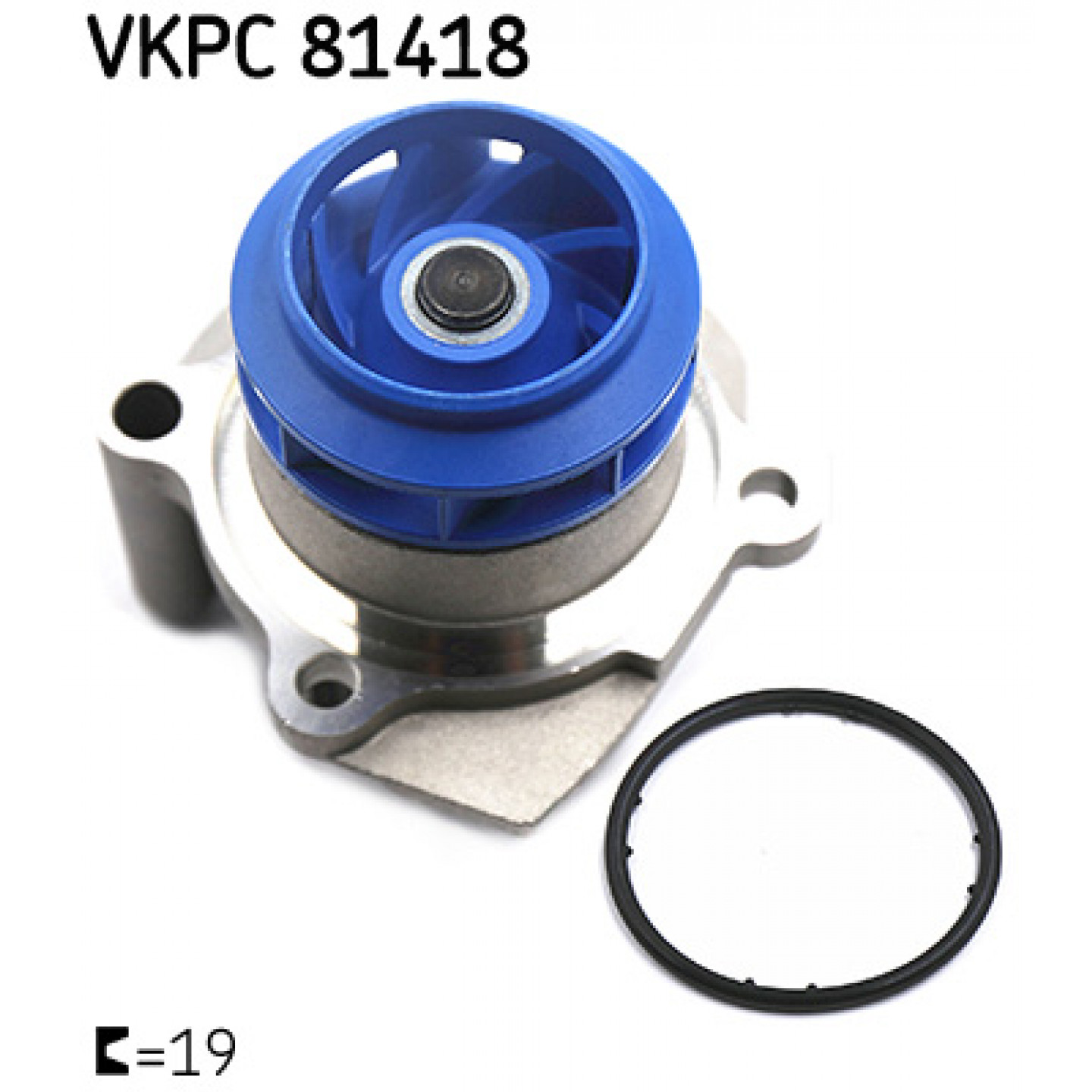 SKF VKPA 81410 Pompa acqua con alloggiamento, con guarnizioni