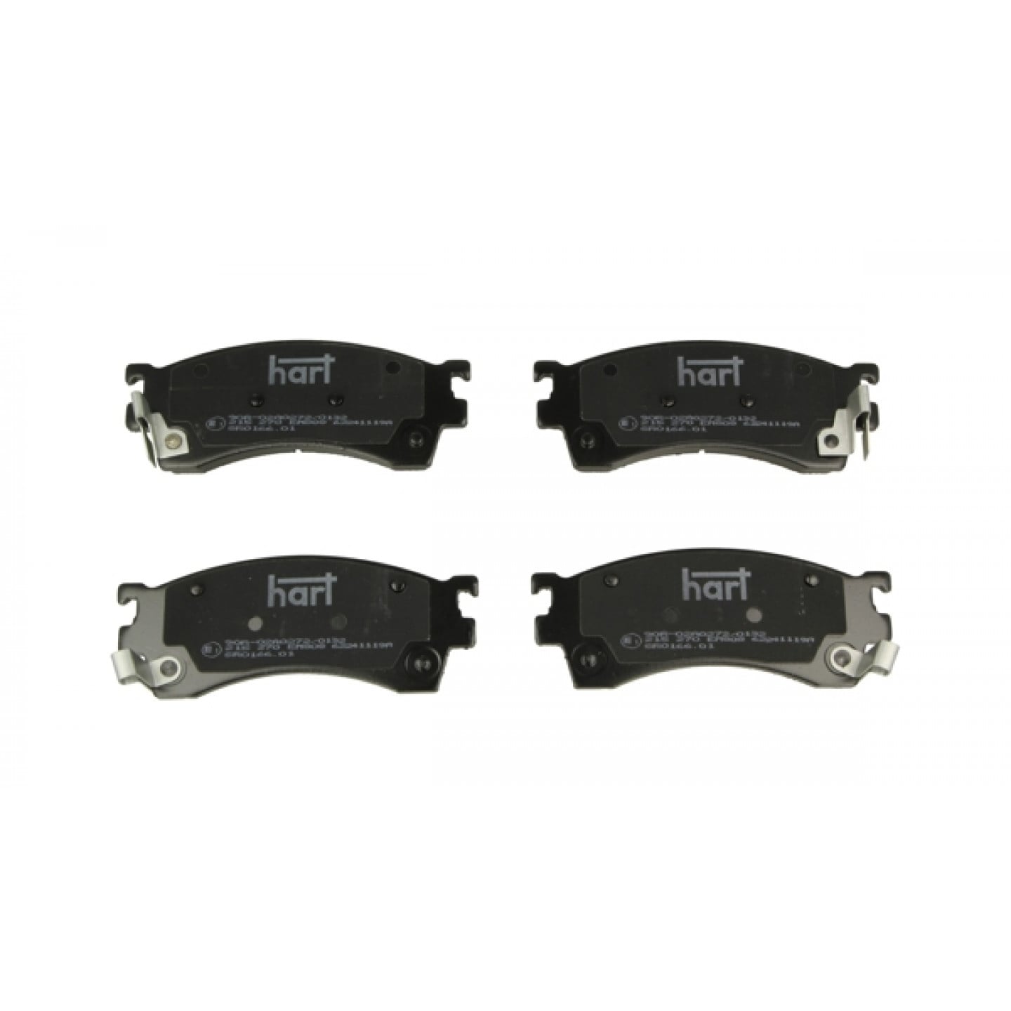 Bremseklodser HART 215 270