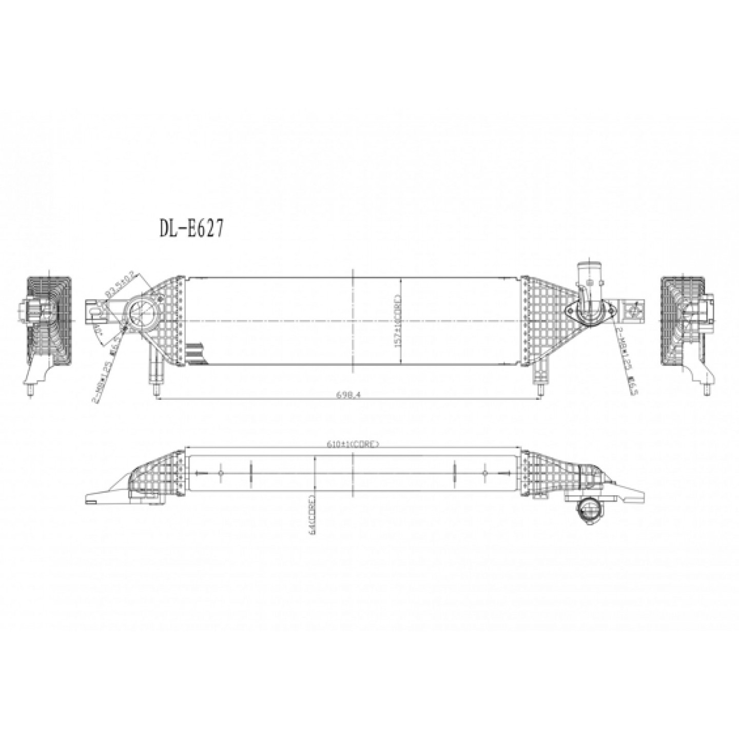 Intercooler HART 641 339