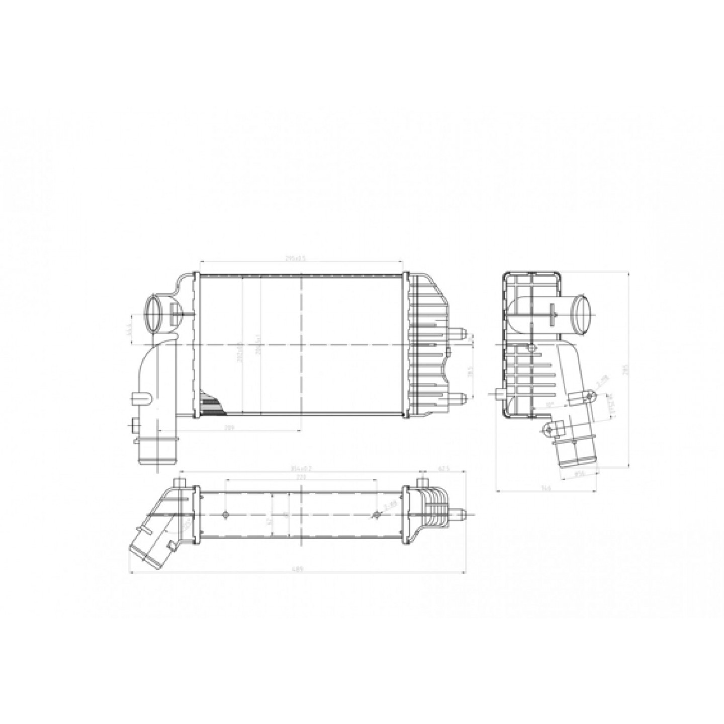 Intercooler HART 603 467