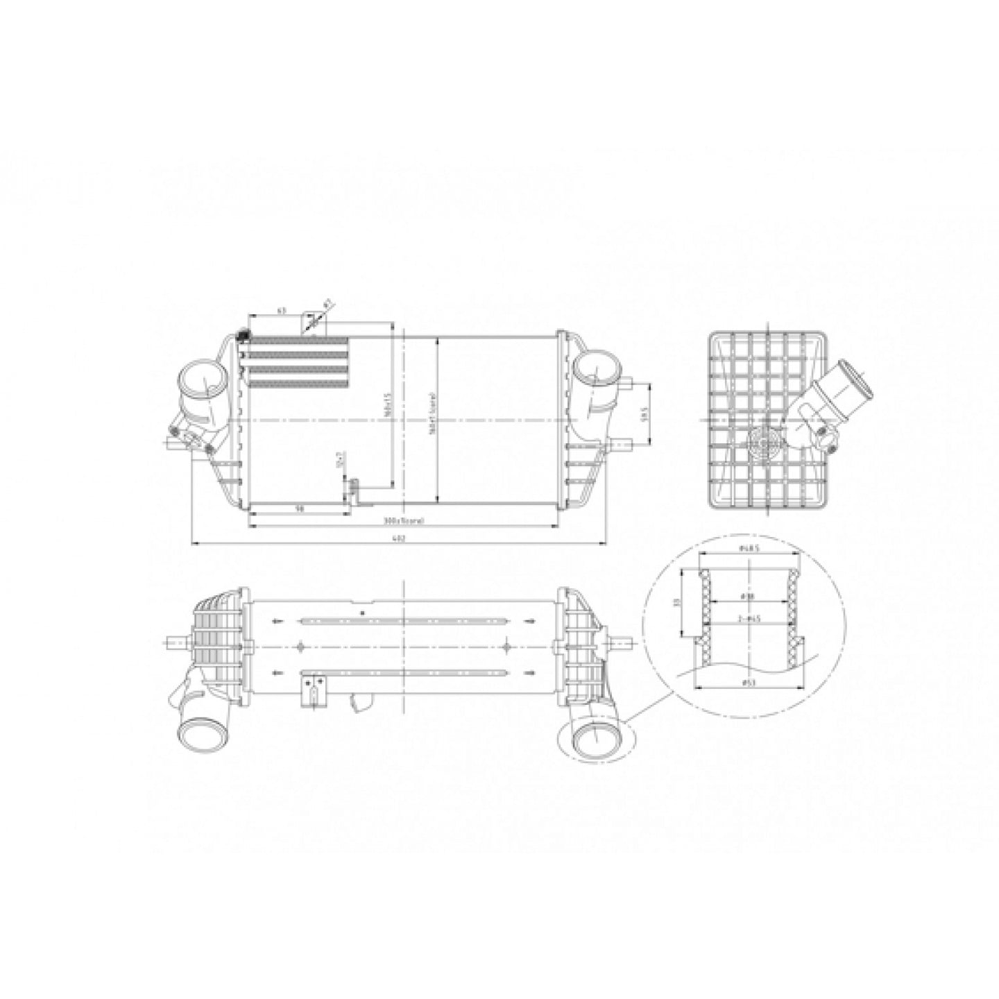 Intercooler HART 621 266