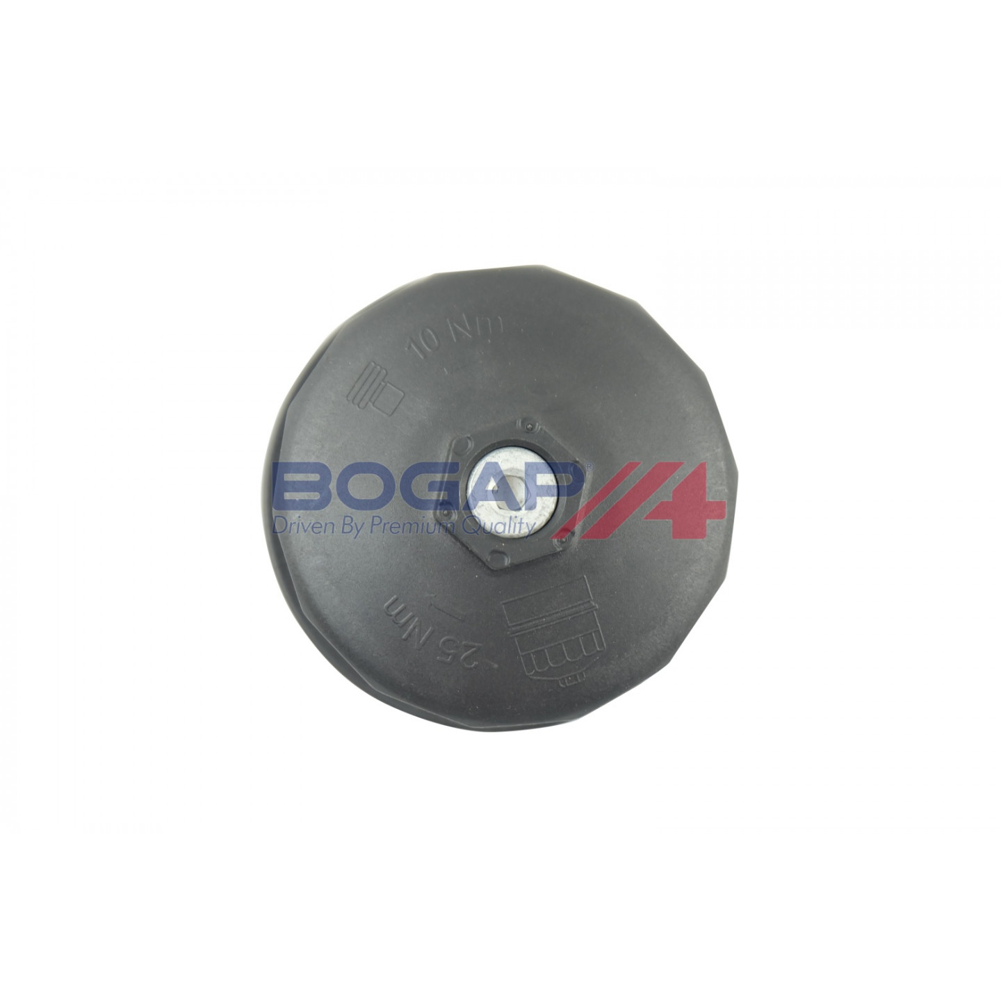 Cubierta, caja filtro de aceite BOGAP B1422105