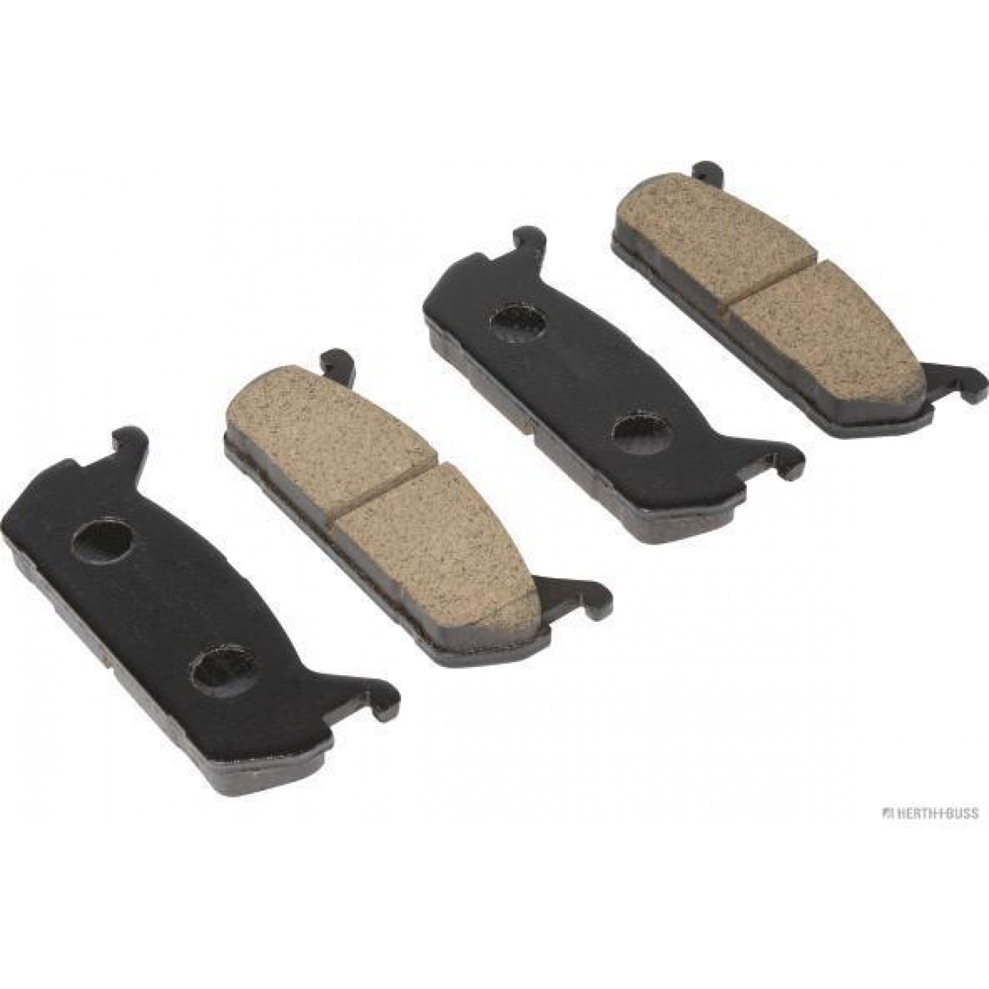 Bremsbelagsatz, Scheibenbremse HERTH+BUSS JAKOPARTS J3616001
