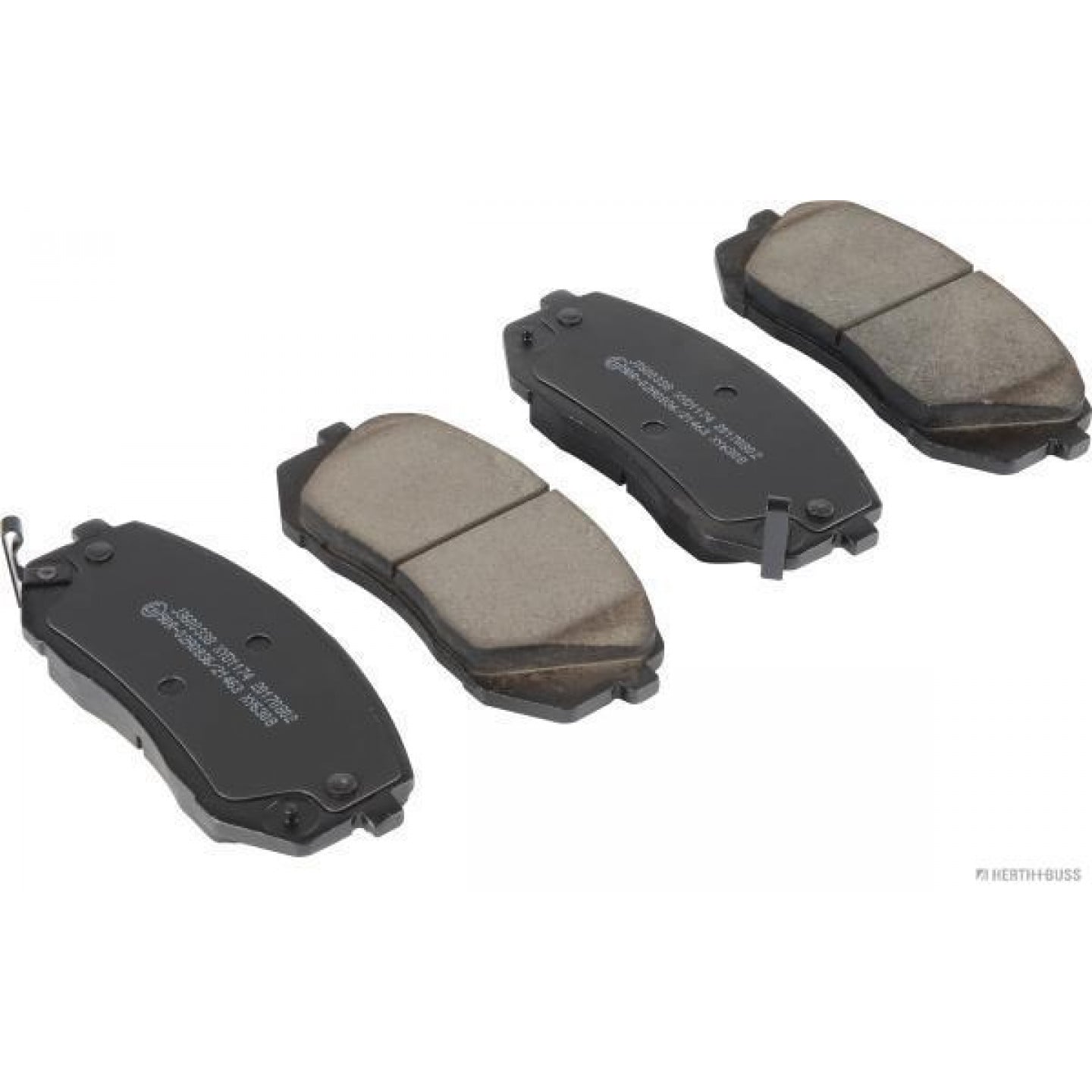 Bremsbelagsatz, Scheibenbremse HERTH+BUSS JAKOPARTS J3600338