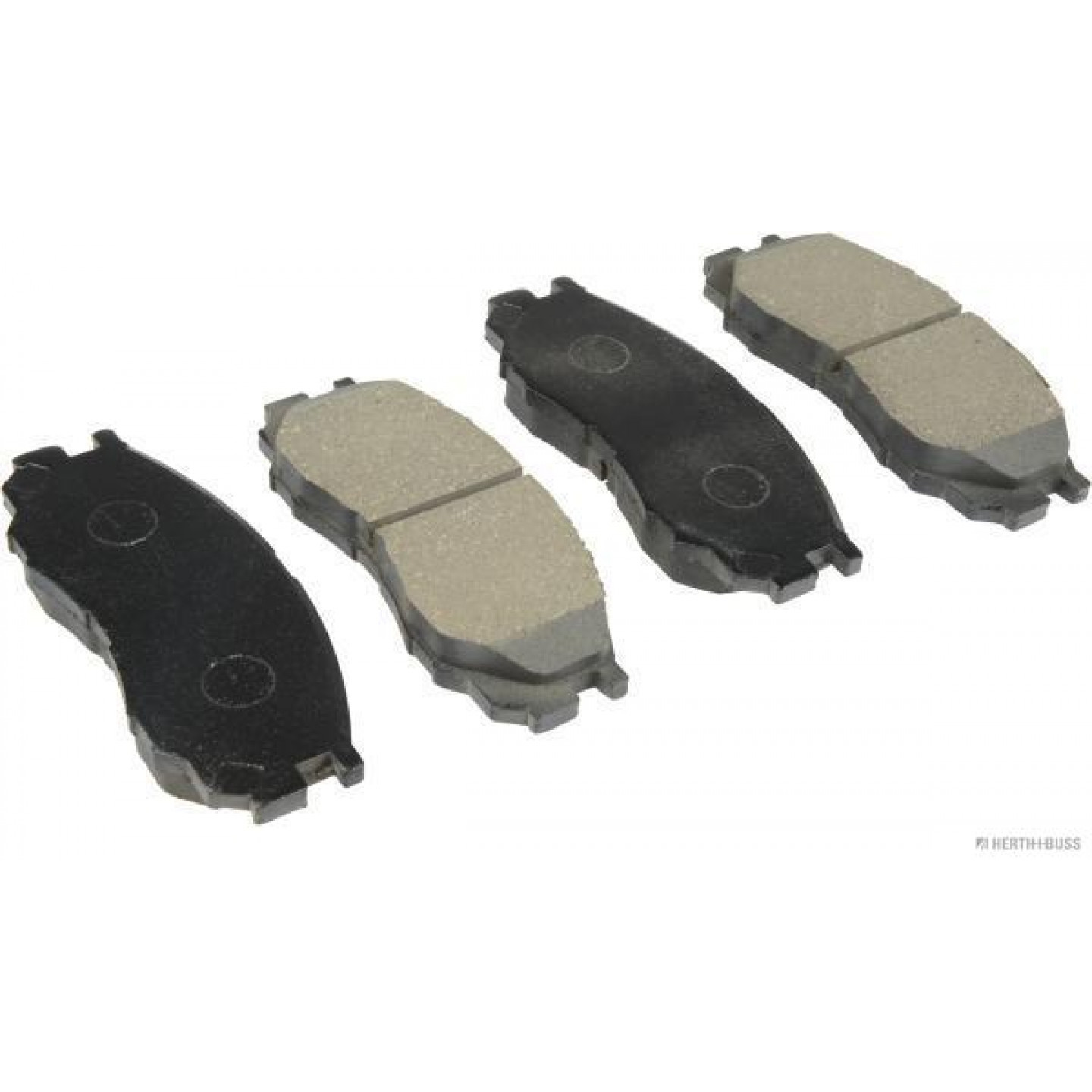 Bremsbelagsatz, Scheibenbremse HERTH+BUSS JAKOPARTS J3605035