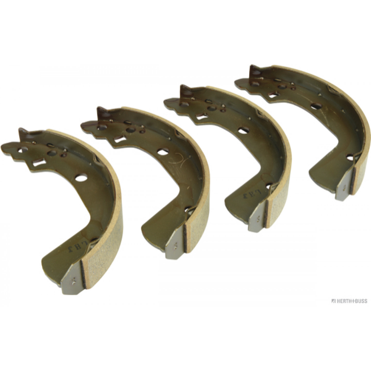 Bremsbackensatz HERTH+BUSS JAKOPARTS J3508032