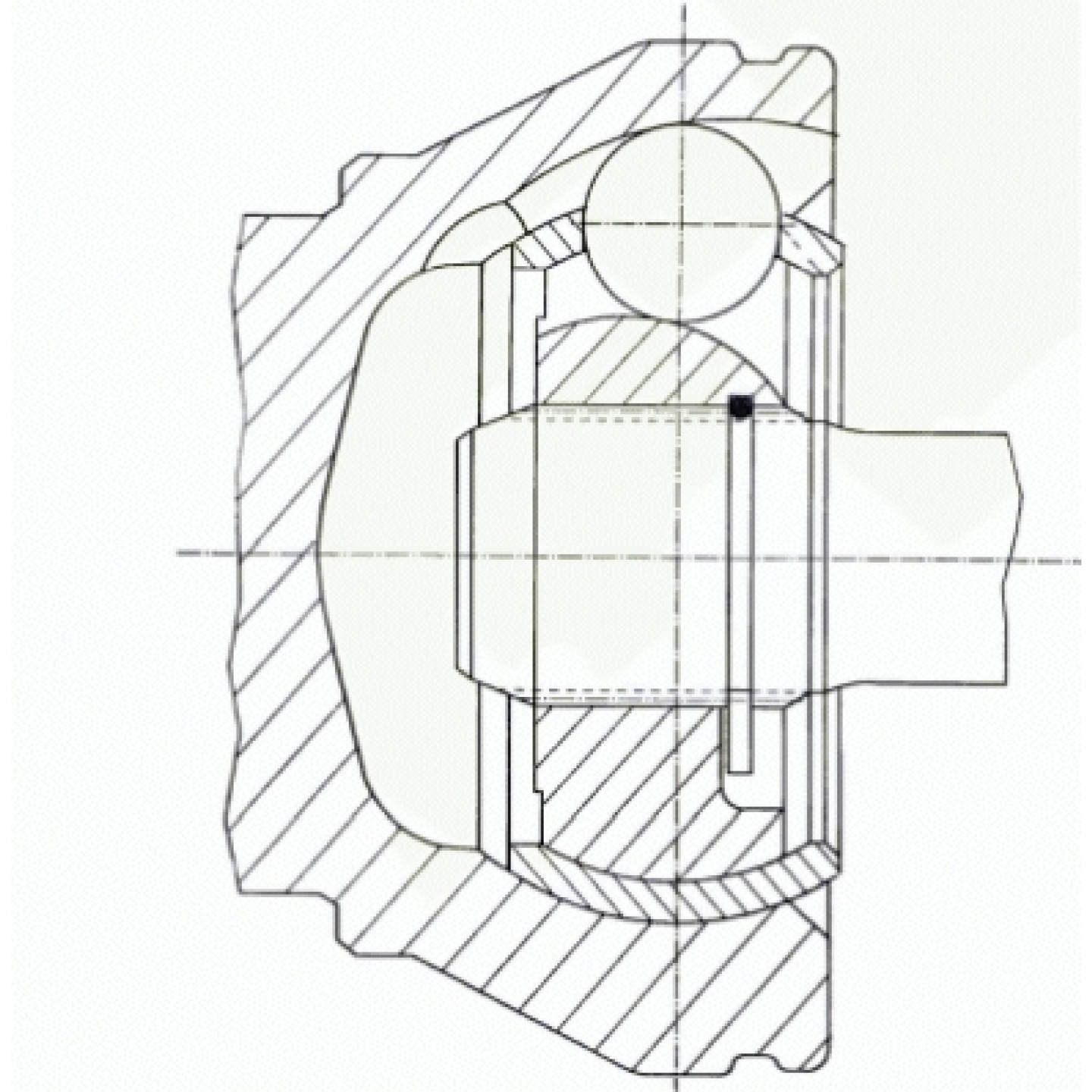 Gelenksatz, Antriebswelle LÖBRO 303173