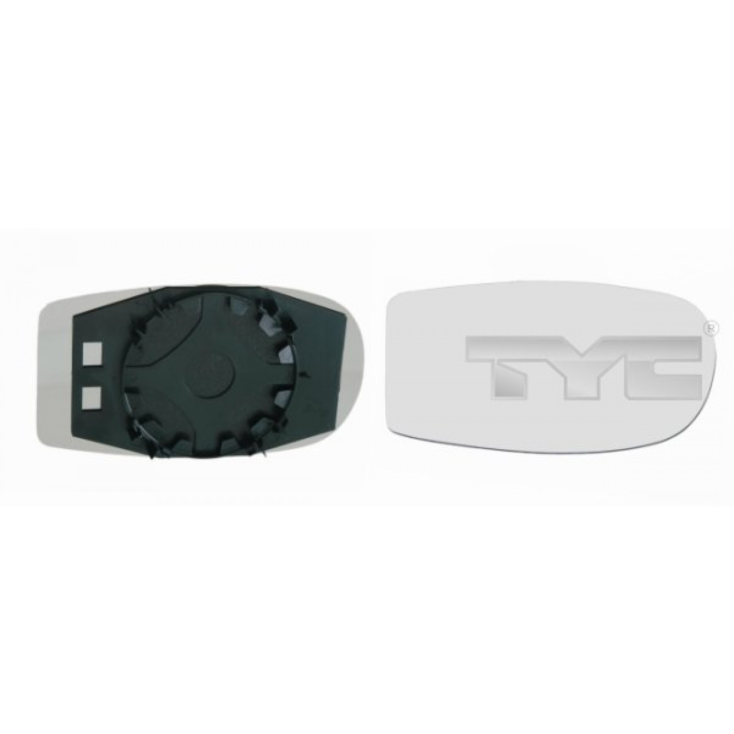 Spiegelglas, Außenspiegel TYC 309-0023-1