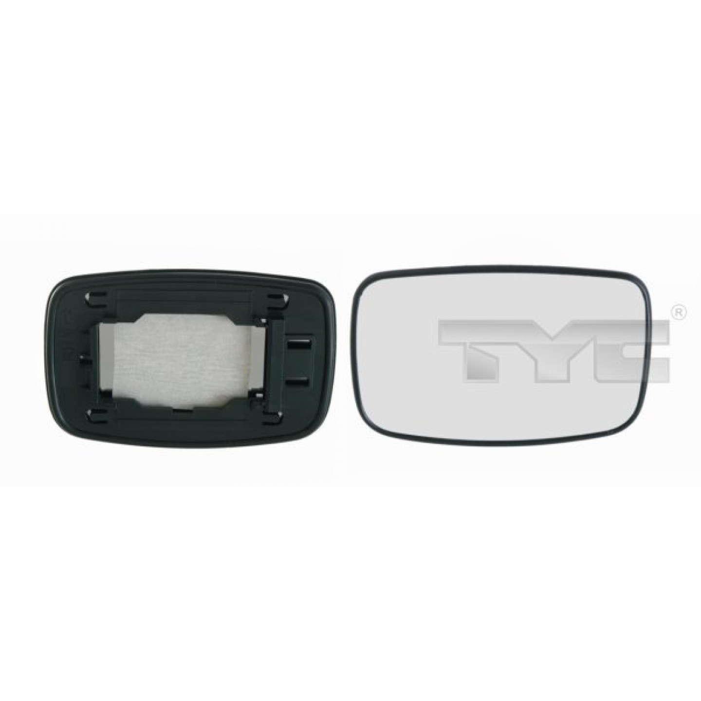 Spiegelglas, Außenspiegel TYC 310-0013-1
