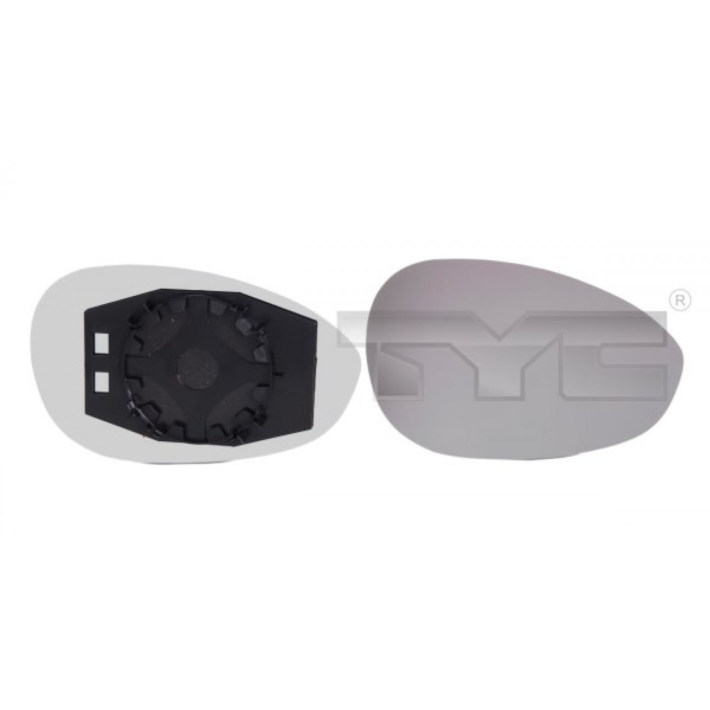 Zrcadlo Sklo, vnější zrcátko TYC 309-0063-1