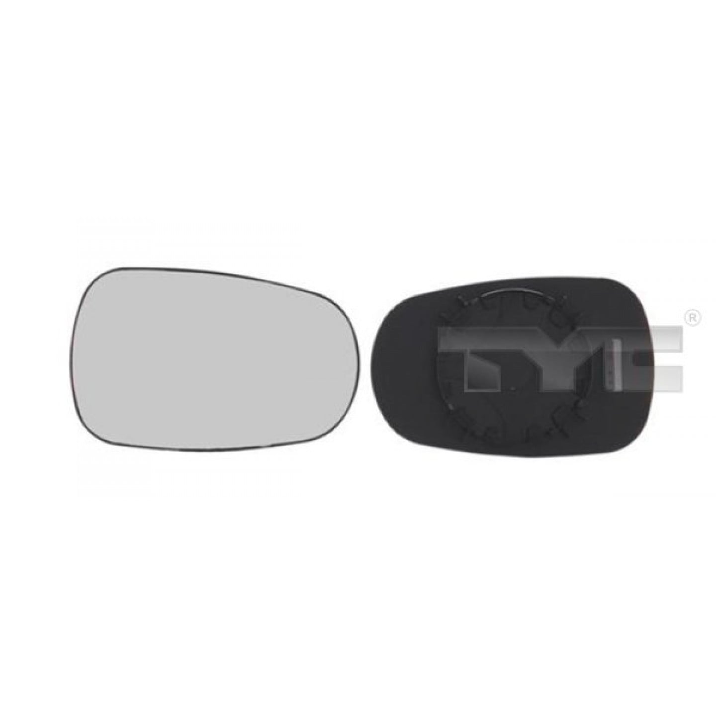 Spiegelglas, Außenspiegel TYC 328-0109-1