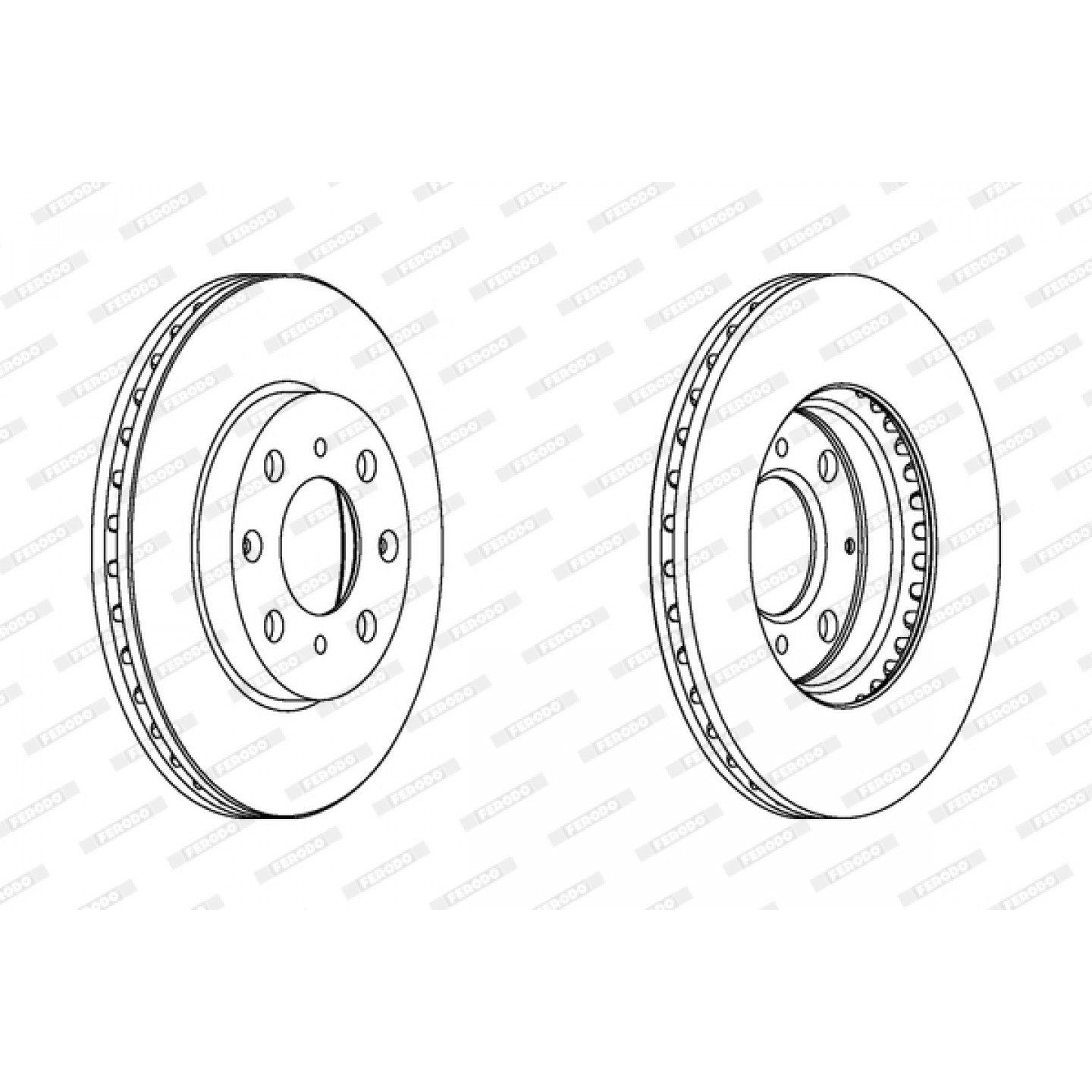 Discofreno FERODO DDF1231C