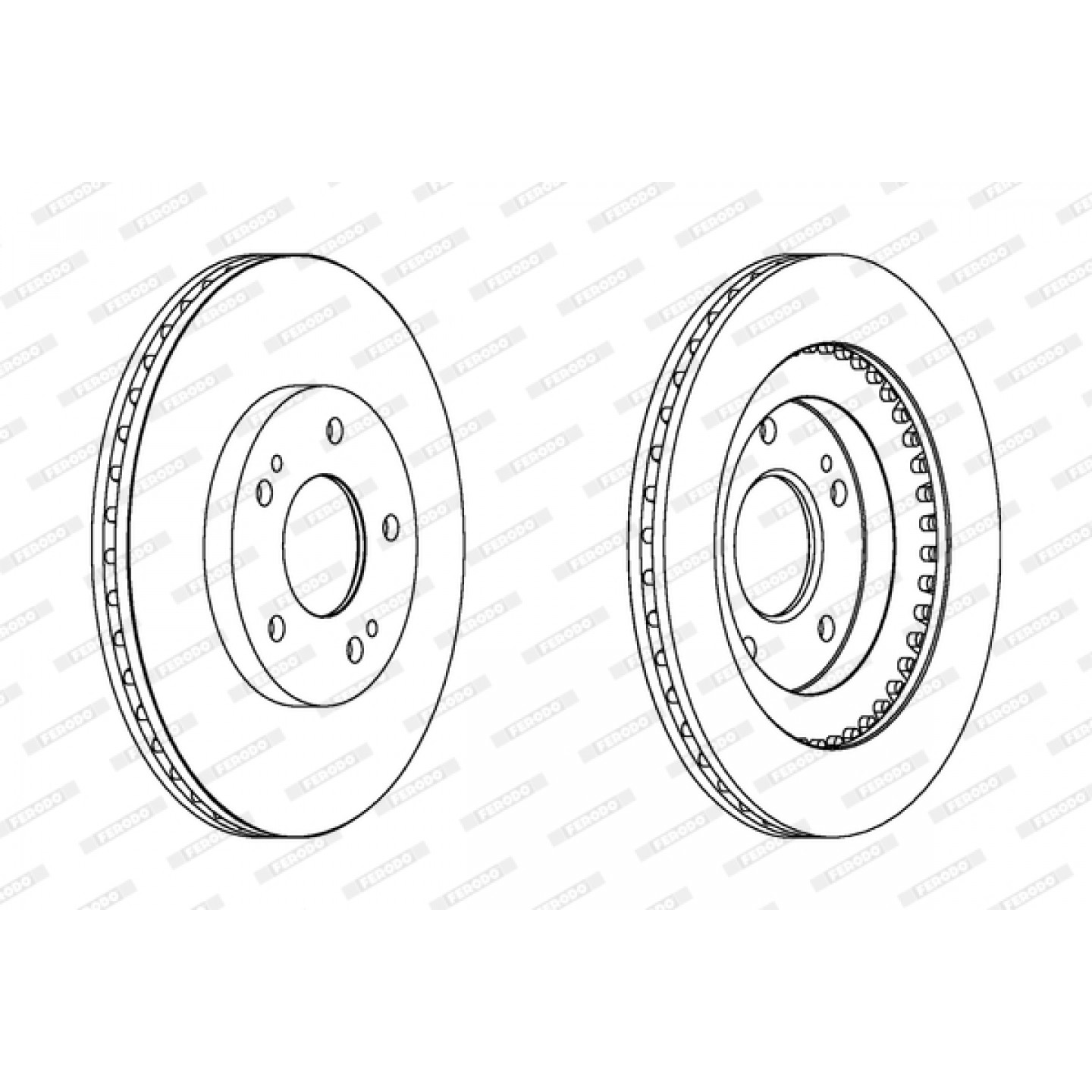 Bremsscheibe FERODO DDF1399