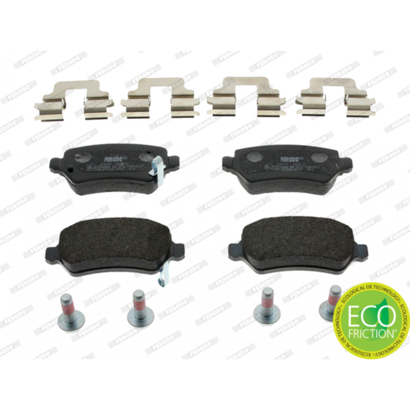 Kit pastiglie freno, Freno a disco FERODO FDB1521