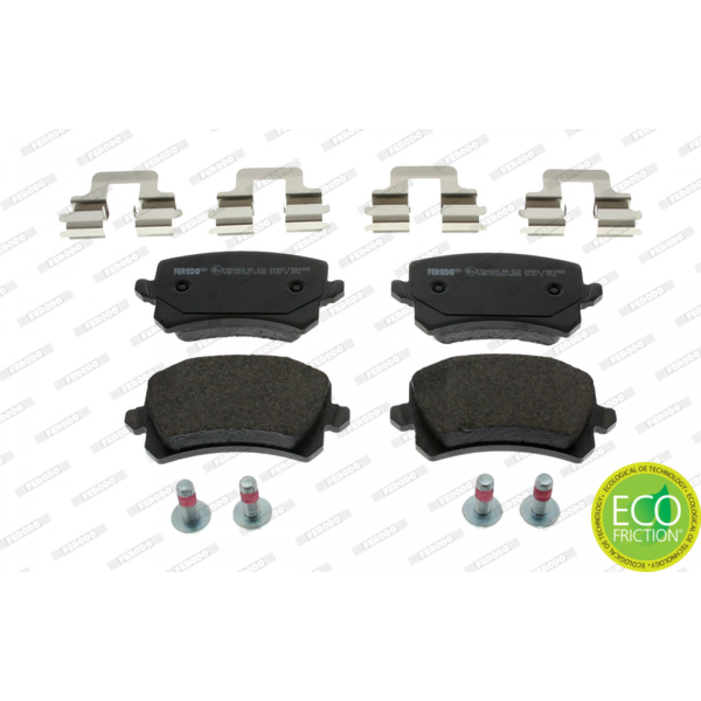 Kit de plaquettes de frein, frein à disque FERODO FDB4058