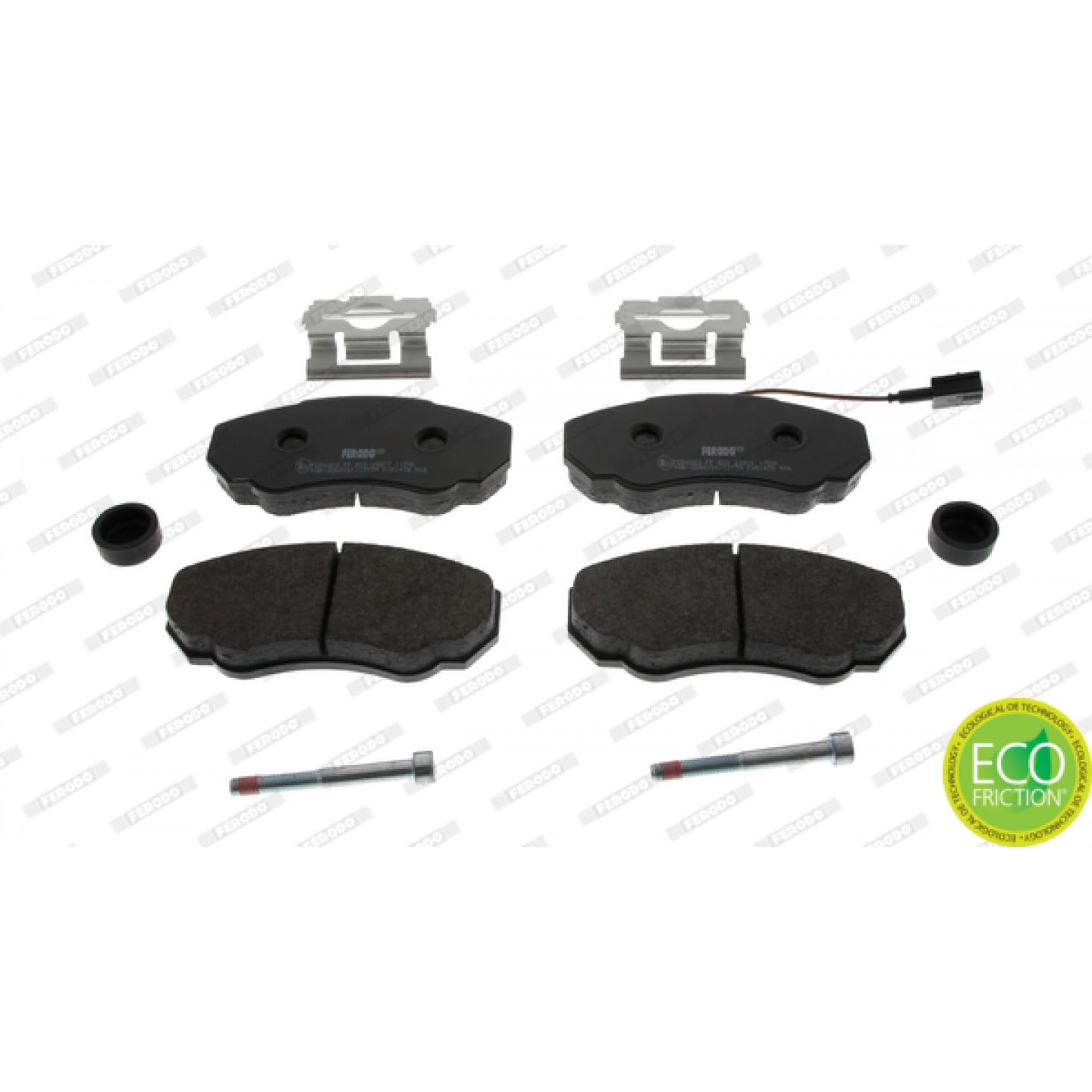 Sada brzdových destiček, kotoučová brzda FERODO FVR1478