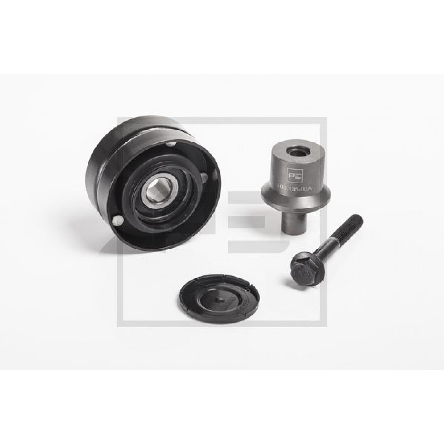 Tensor de correa, correa auxiliar-v PE Automotive 100.135-00A