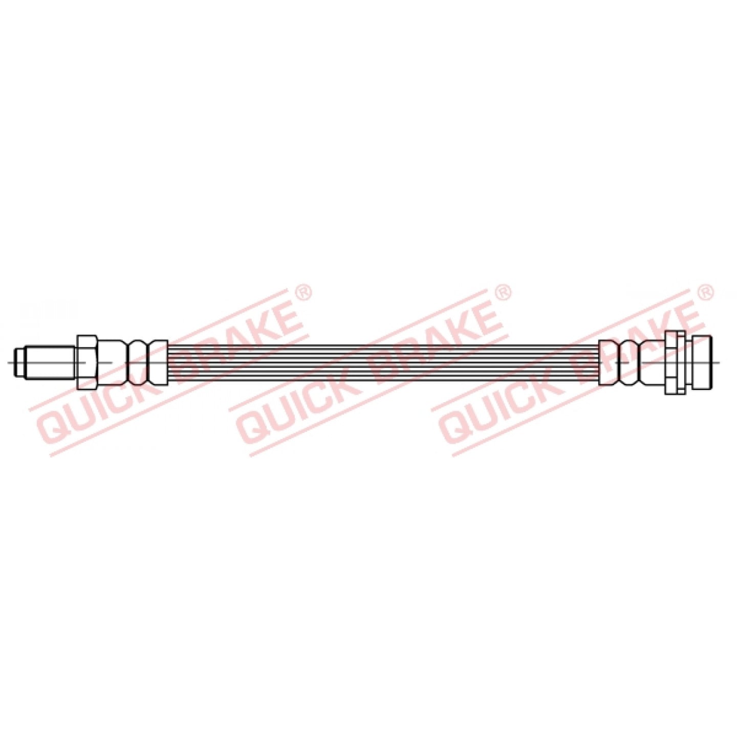 Brzdová hadice QUICK BRAKE 37.054