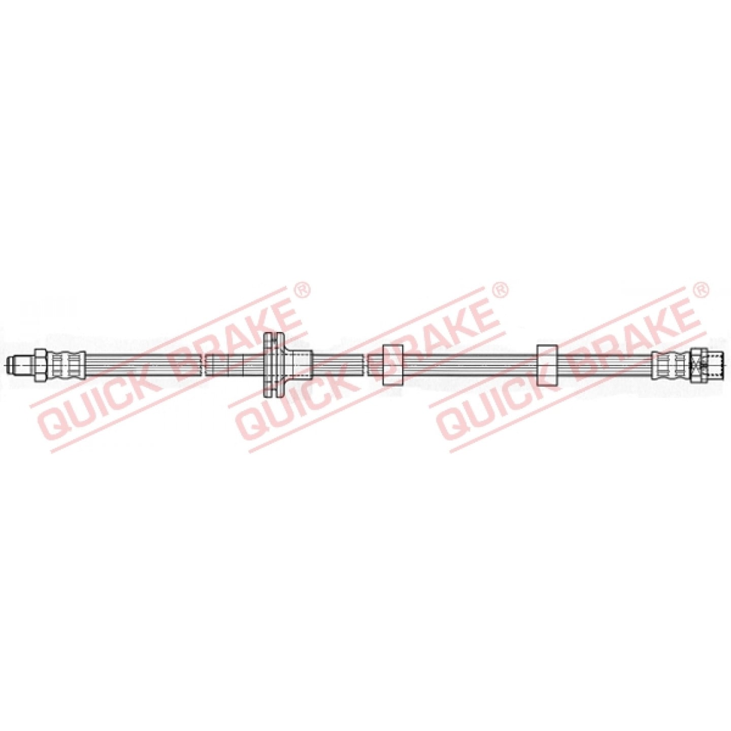 Bremseslange QUICK BRAKE 37.937