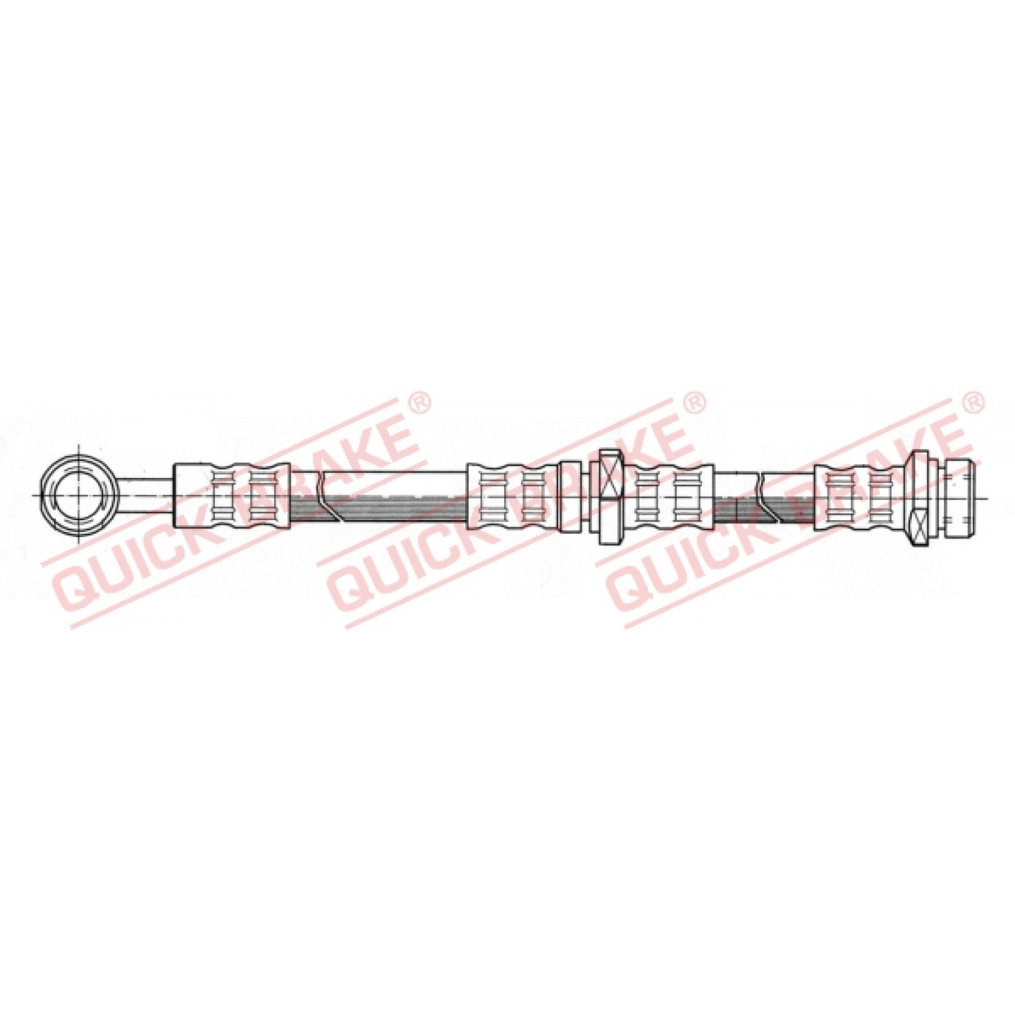 Bremseslange QUICK BRAKE 58.976