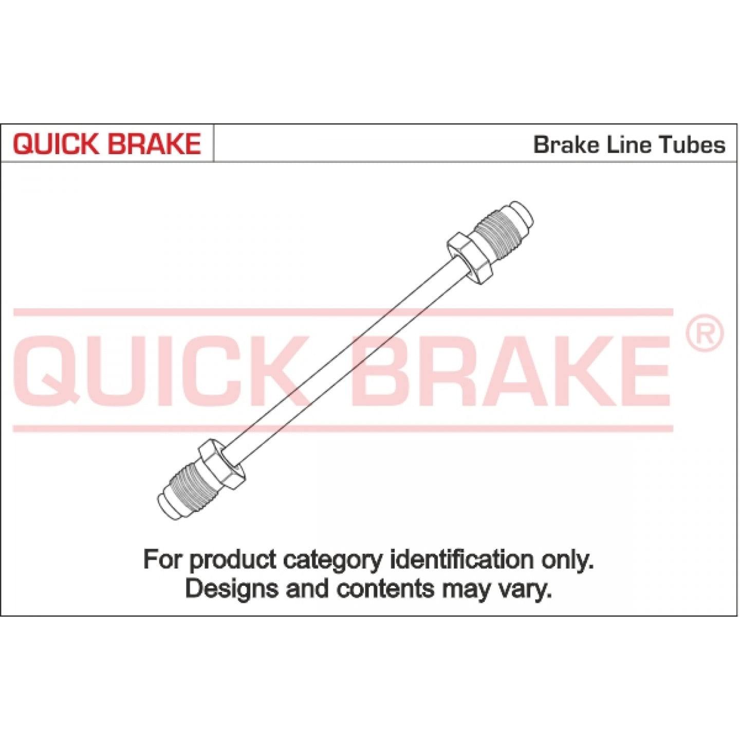 Bremseledninger QUICK BRAKE CU-0390A-A