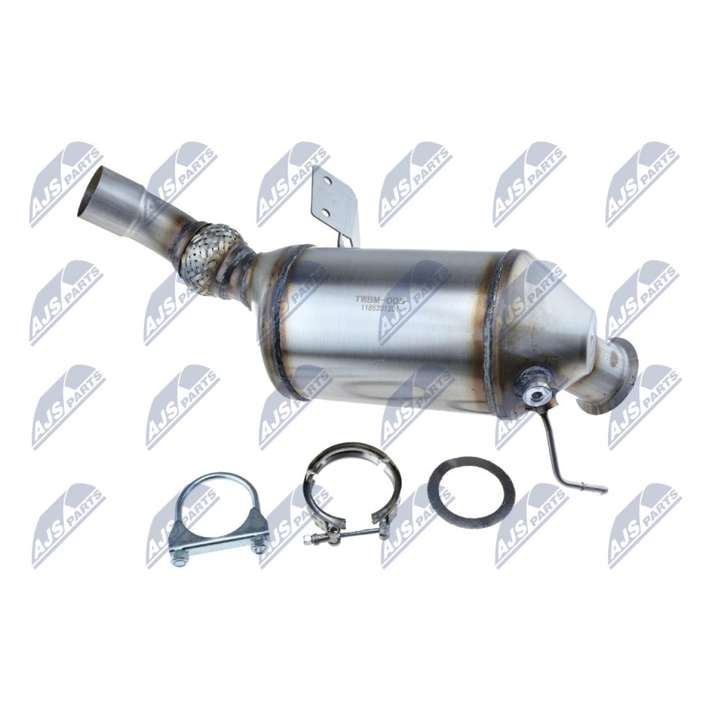 Filtro de fuligem/partículas, sistema de escape NTY DPF-BM-005
