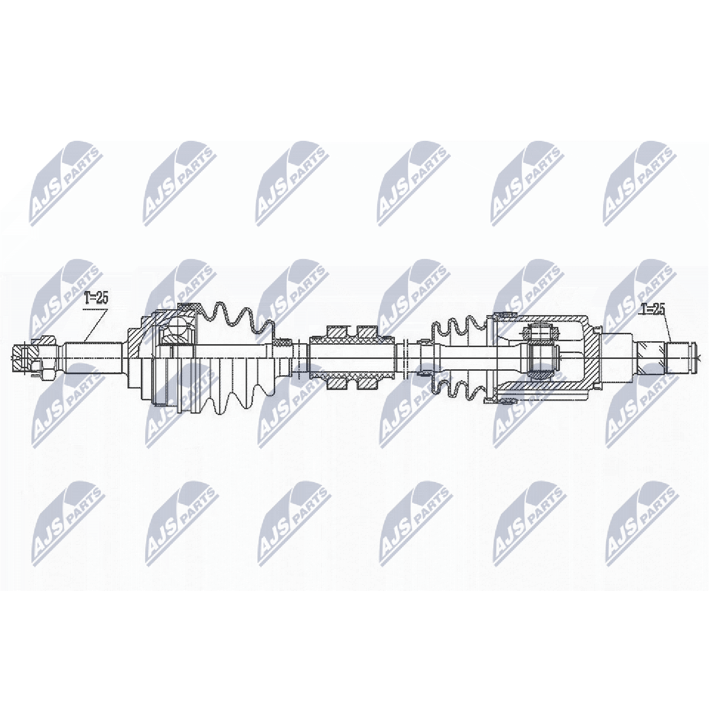 Hnací hřídel NTY NPW-NS-152