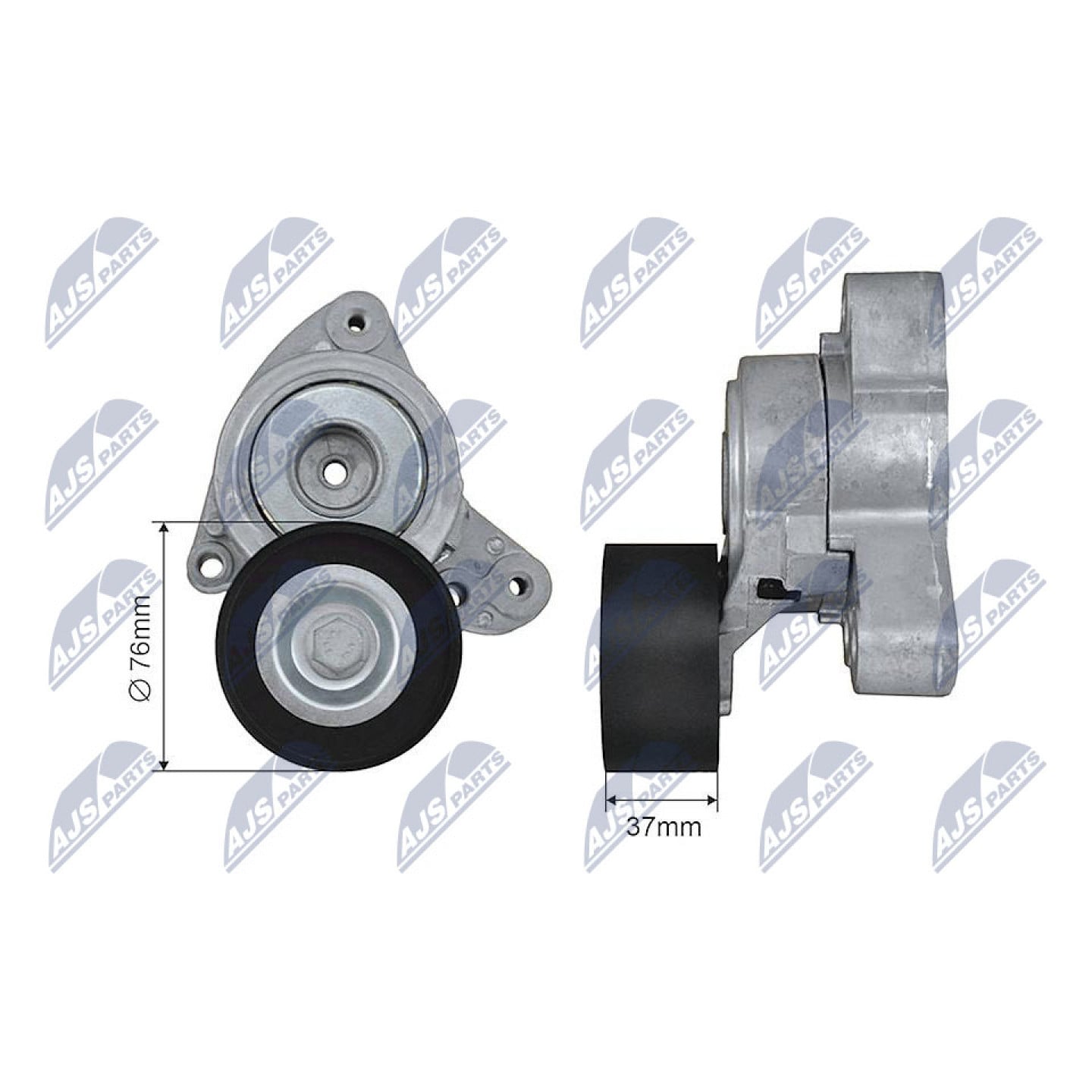 Tensor de correa, correa auxiliar-v NTY RNK-HD-000