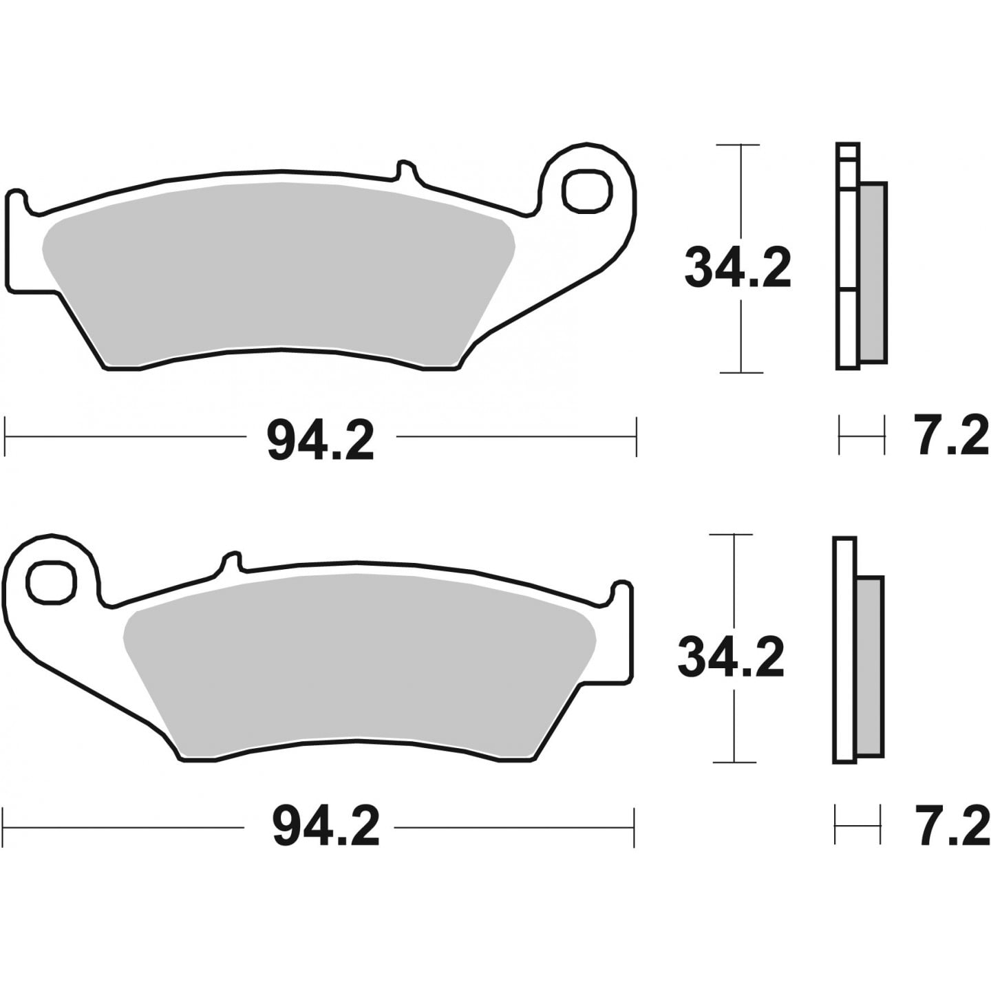 Bremseklodser BREMBO 07KA17LA