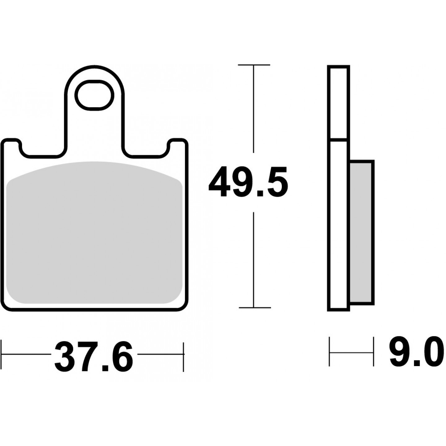 Bremseklodser BREMBO 07KA28SR