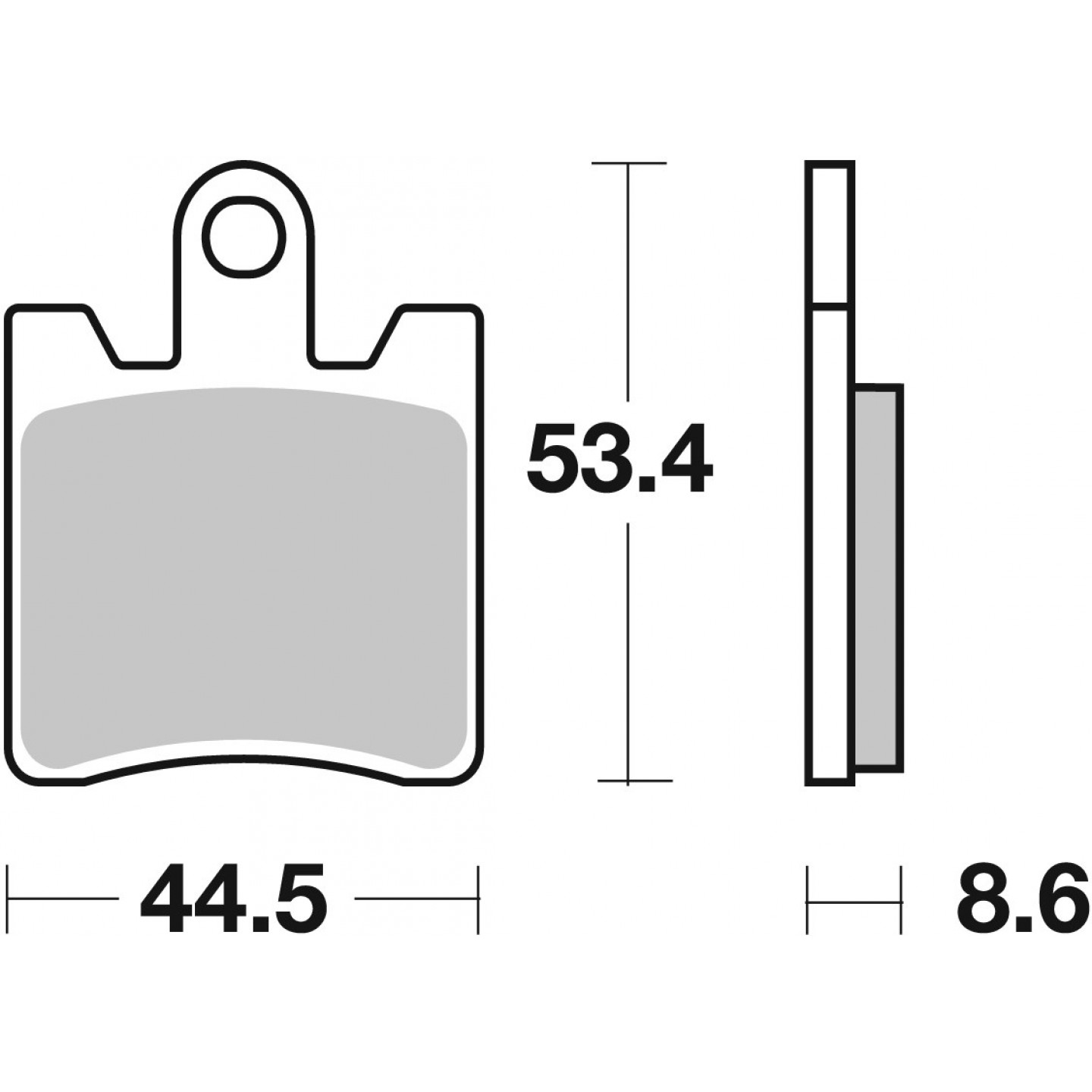 Bremseklodser BREMBO 07YA09SA