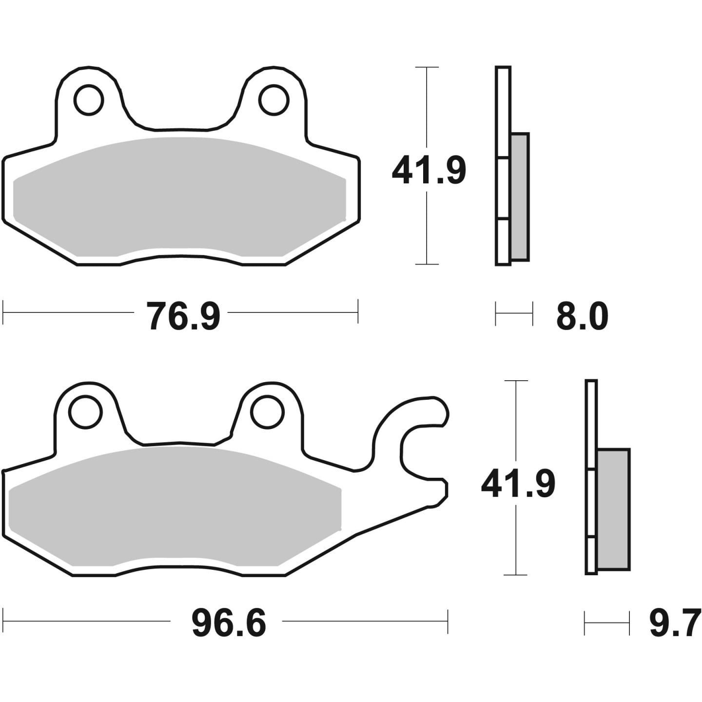 Bremseklodser BREMBO 07YA2008