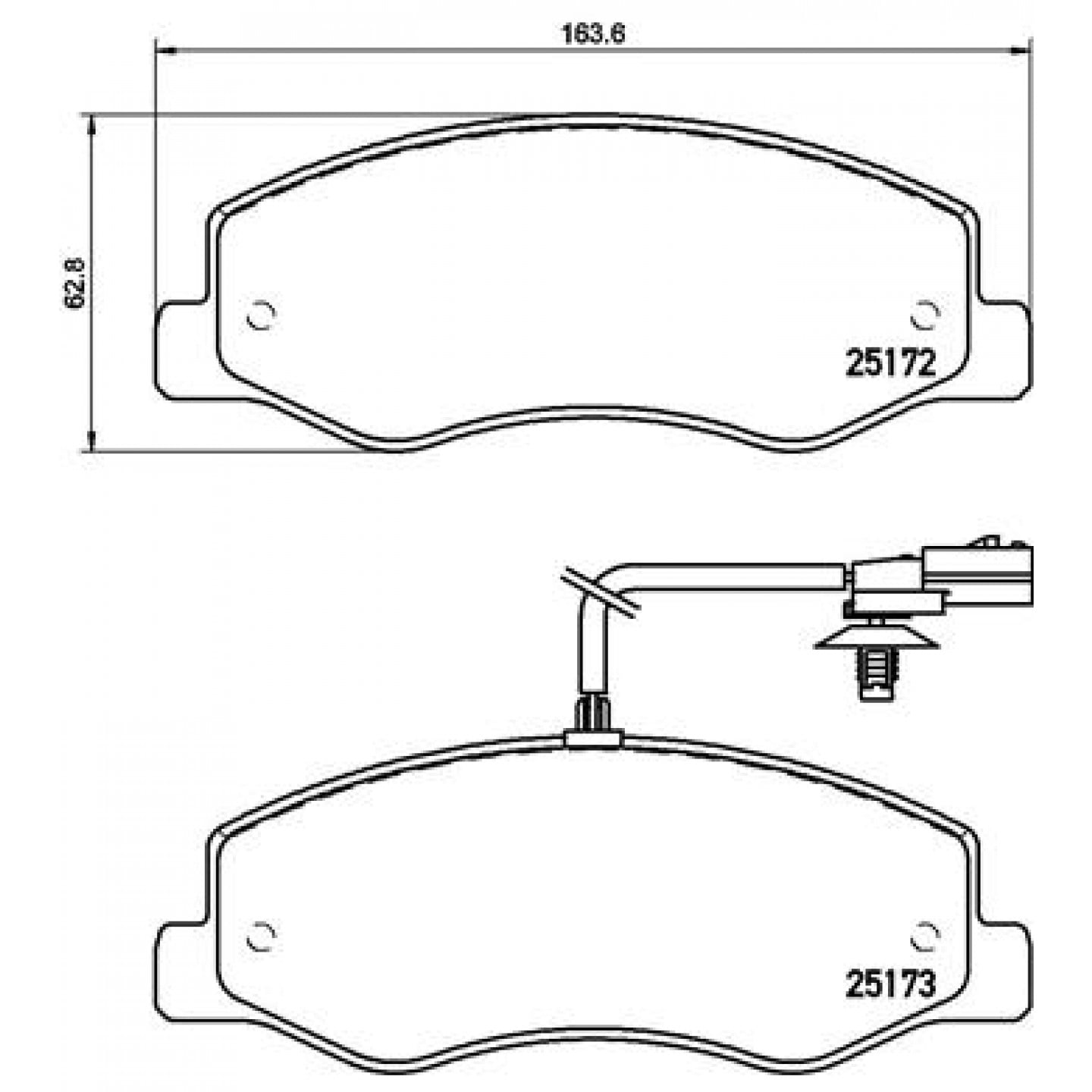 Bremseklodser BREMBO P 68 061