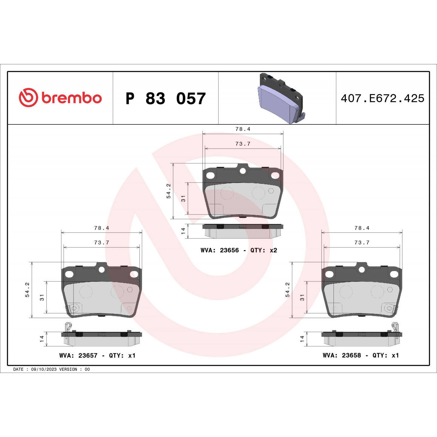 TRW GDB3279 Kit pastiglie freni - Sconti Odierni