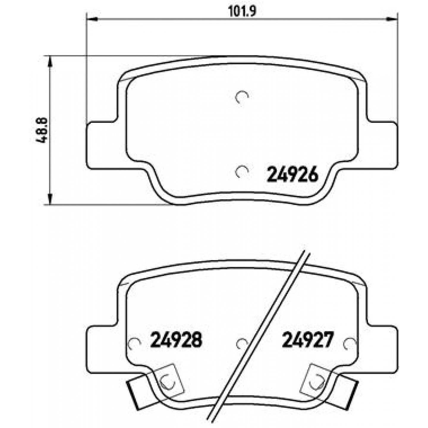Bremseklodser BREMBO P 83 114