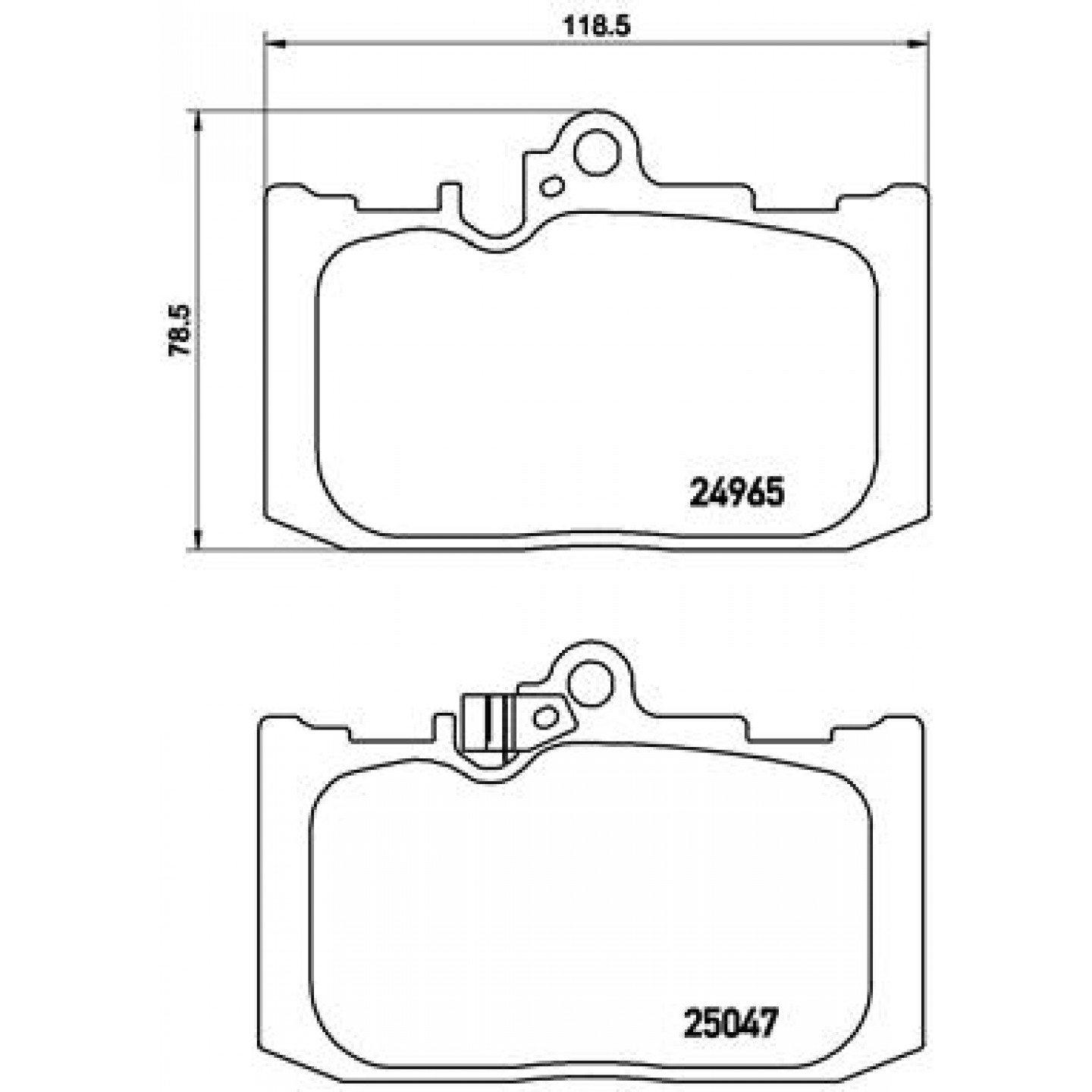 Bremseklodser BREMBO P 83 131