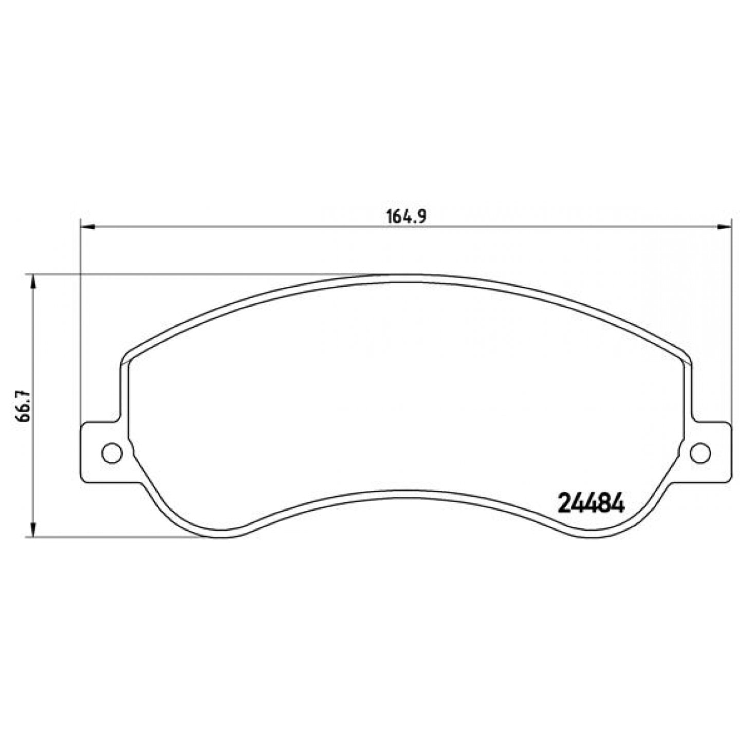 Bremseklodser BREMBO P 85 115