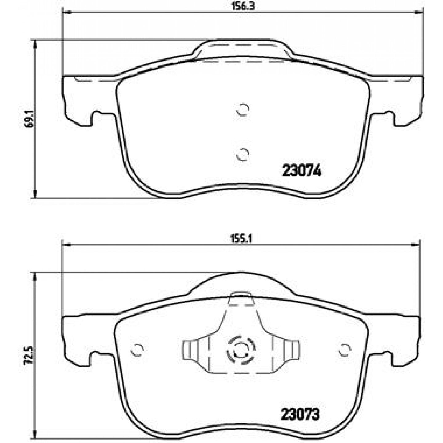 Pastiglie Freno Anteriori Brembo P59016 – Qualità OE Per La Tua Auto